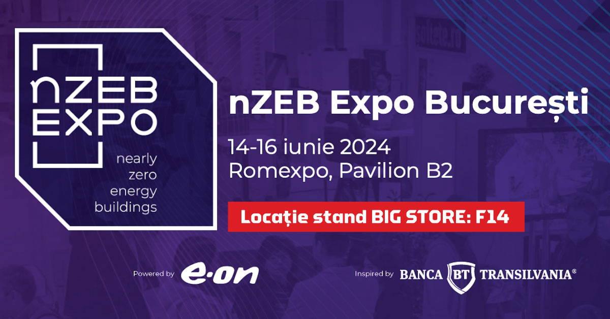 Te invităm la nZEB EXPO București | 14-16 Iunie 2024 - BIG STORE (Dynamic Tools SRL)