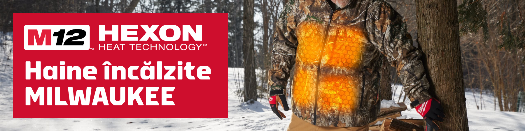 Haine încălzite Milwaukee HEXON HEAT TECHNOLOGY™