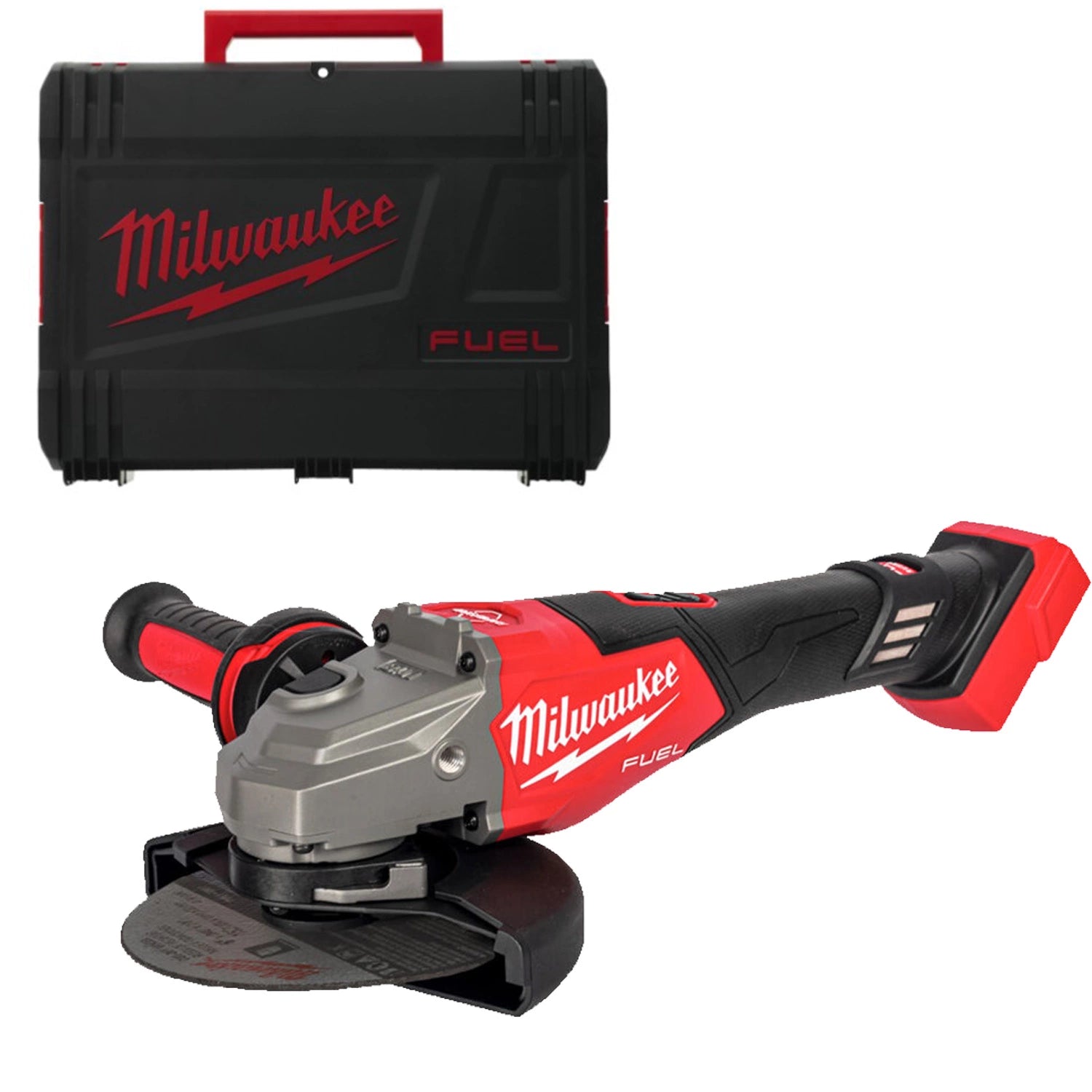 Polizor unghiular Milwaukee M18 FHSAGO125VXPDB2-0X, 125 MM, cu frânare, viteză variabilă, ONE-KEY FUEL, 1 x cutie HD, cod 4933493419