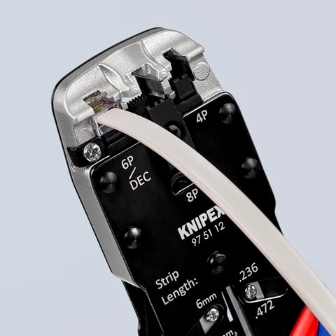 Clești de crimpare pentru mufe Western KNIPEX 975112