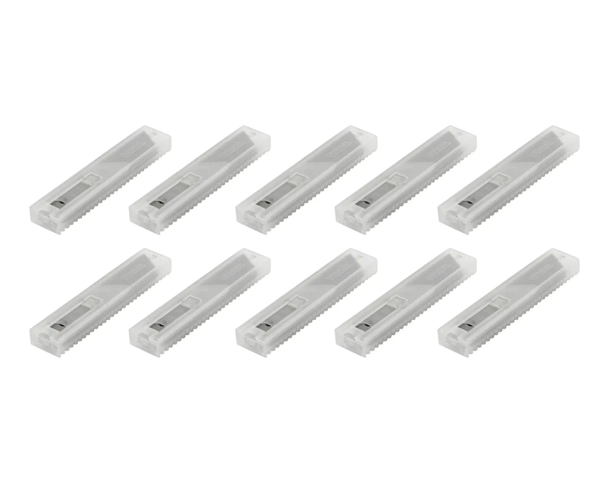 Lame segmentate Stanley de 18 mm, set de 10 bucăți – 1-11-301
