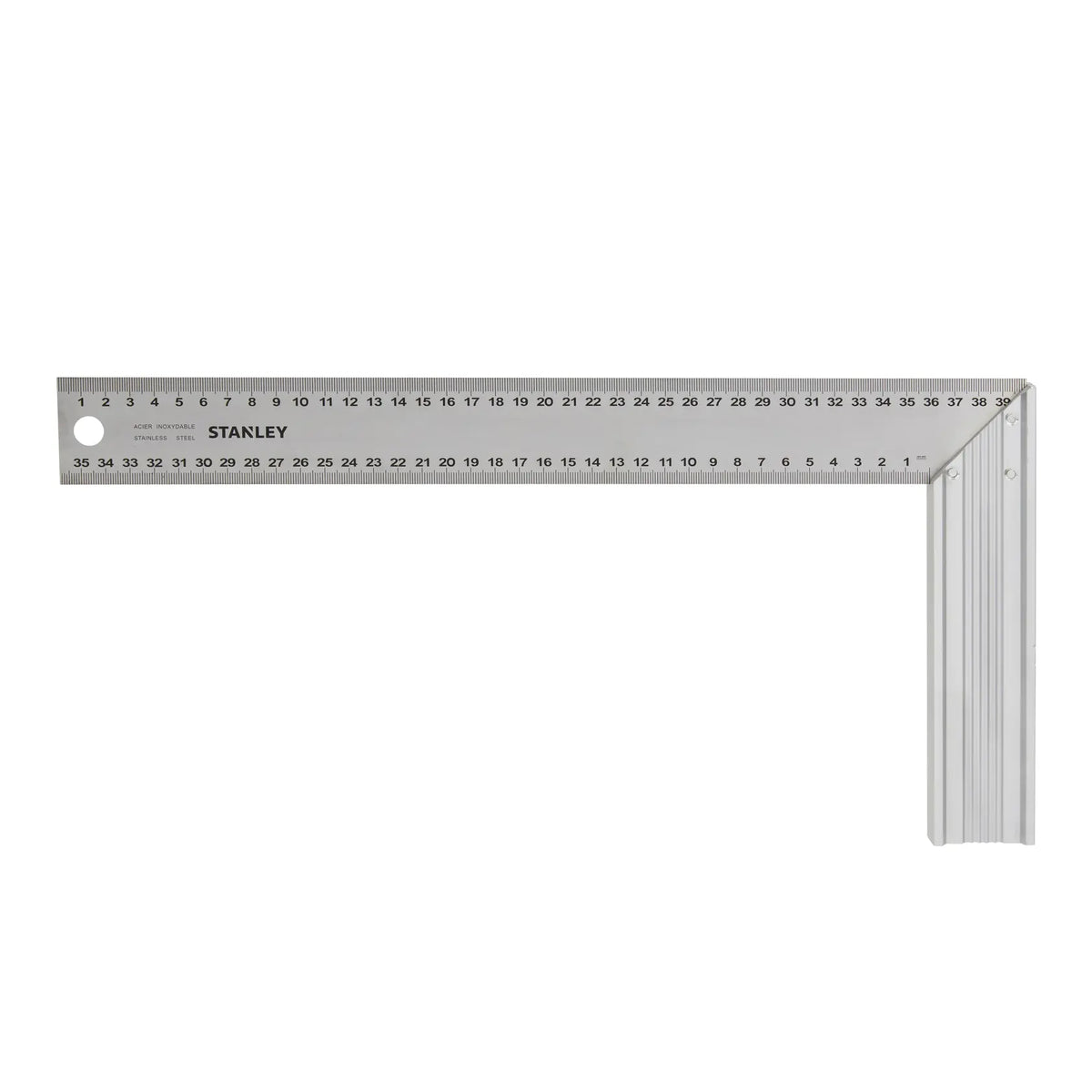 Echer Stanley din oțel pentru dulgherie, 400 x 200 mm – 1-45-687
