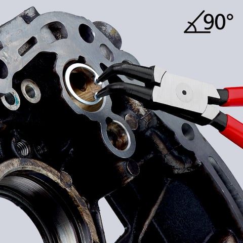 Clești siguranțe interioare angulați 90° KNIPEX 4421J21