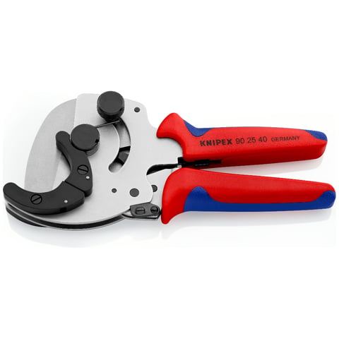 Tăietor tuburi compozite și plastic cu clichet KNIPEX 902540