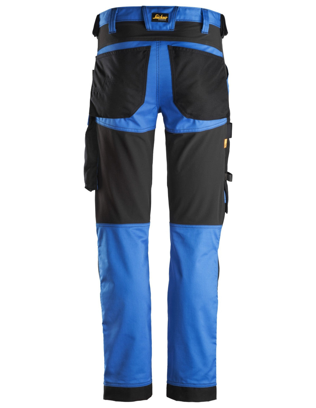 Pantaloni de lucru, stretch, Snickers Workwear, AllroundWork, 6341, True Blue/Black