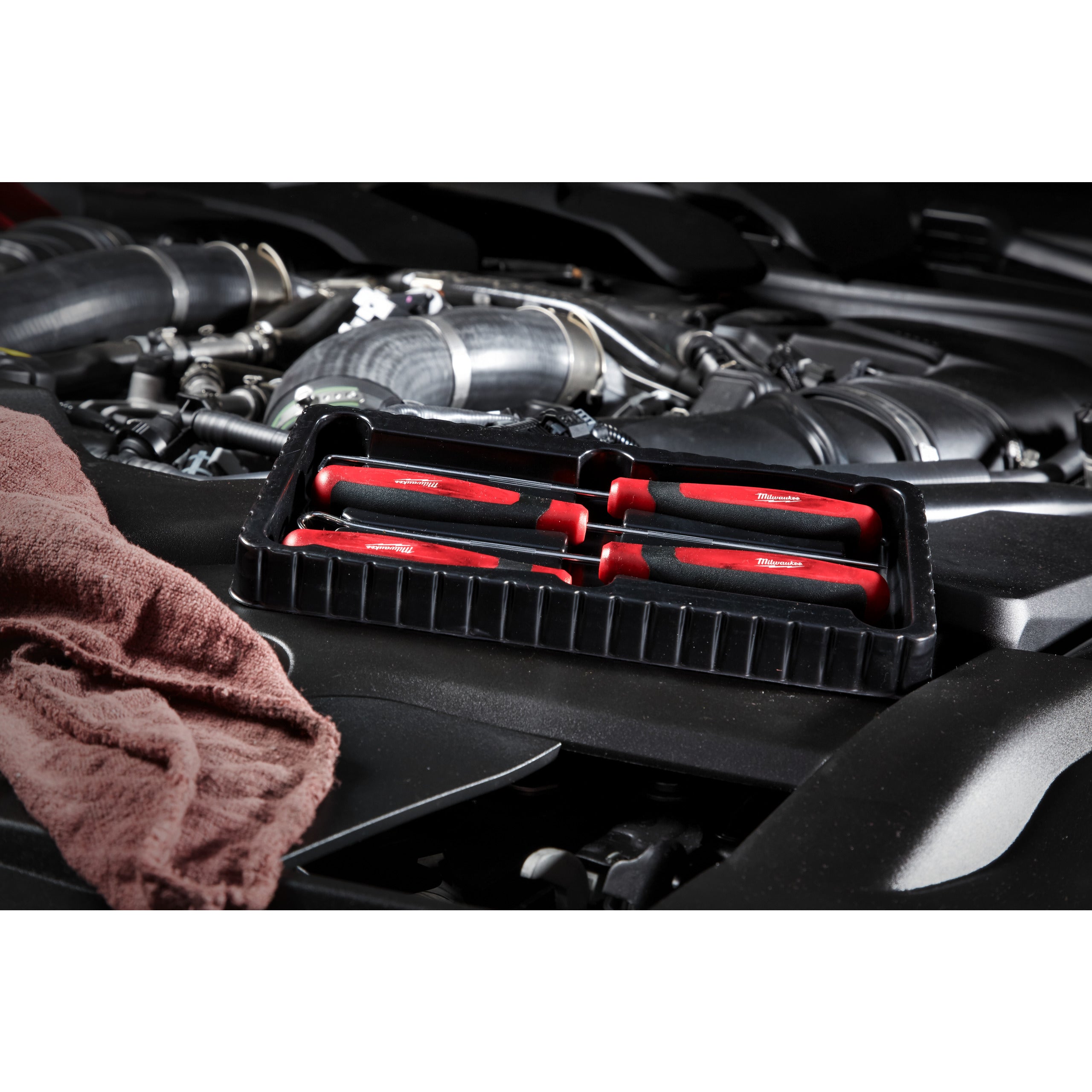 Set instrumente cu cârlig și vârf ascuțit Milwaukee Hose Pick - Bent 90 Degree, cod 4932480572