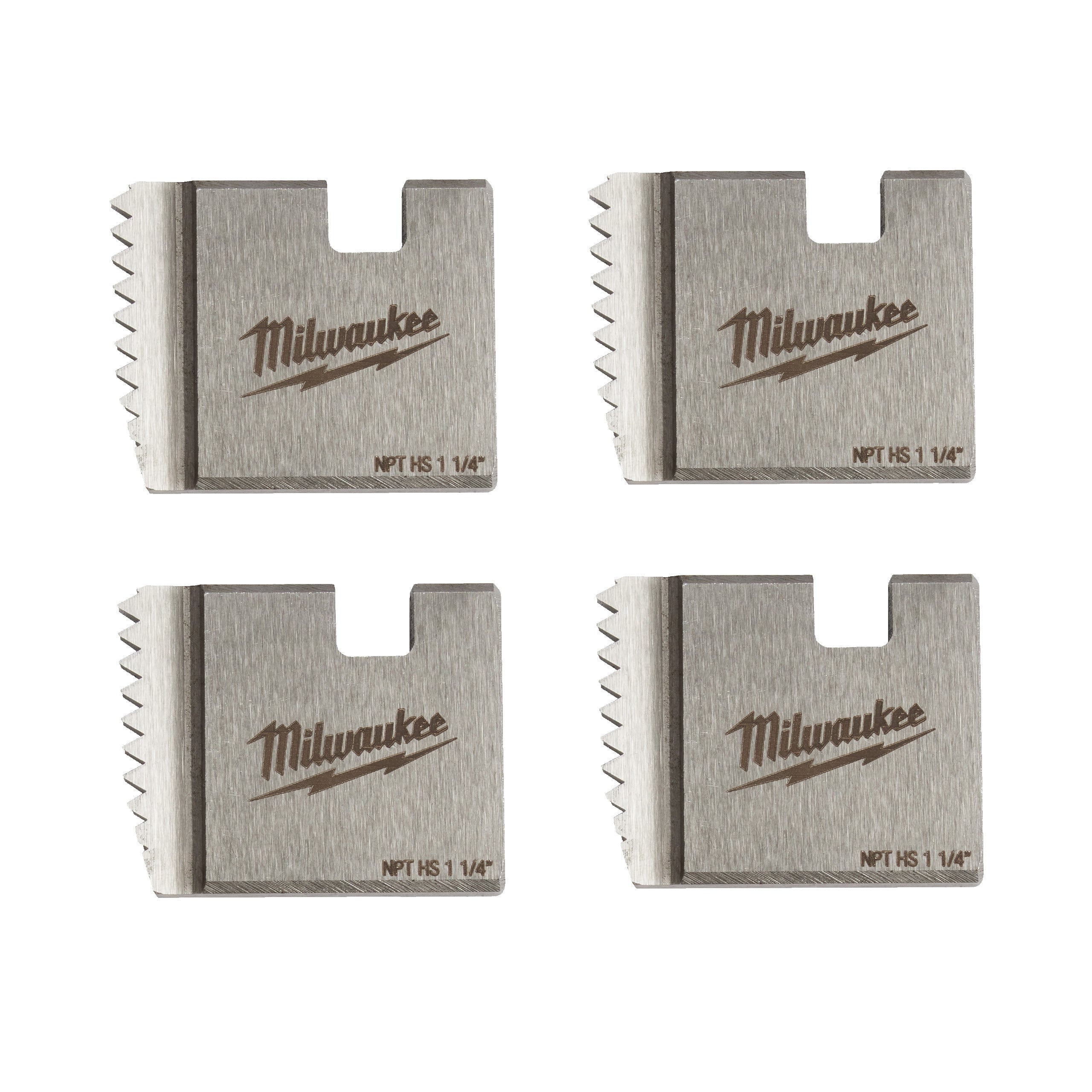 Capete de filetat țevi Milwaukee FPTD 1-1/4" NPT HS, cod 48361110