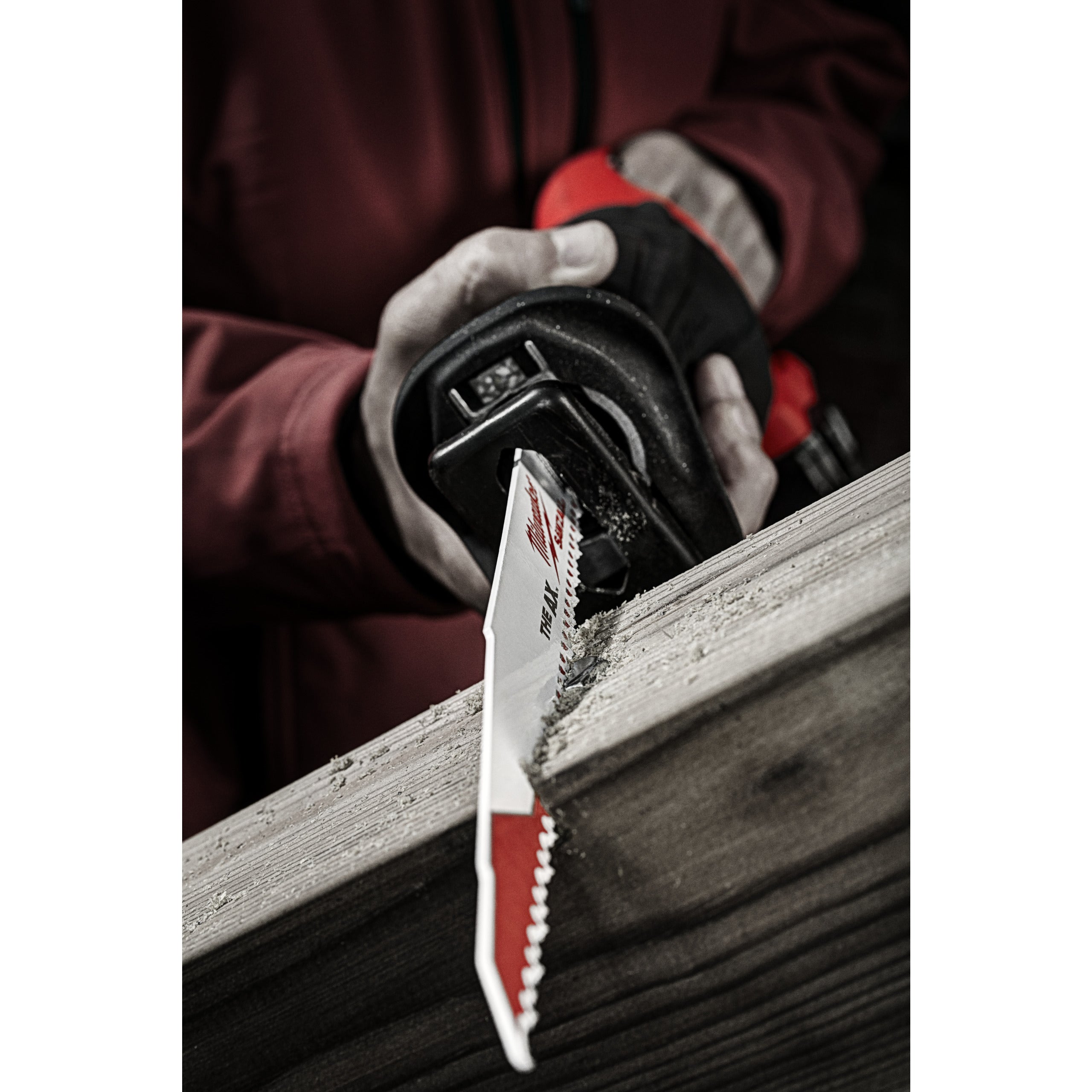 Pânză pentru fierăstrău sabie Sawzall Heavy Duty AX™ pentru lucrări de demolare Milwaukee AX 230mm x 5 Tpi, cod 48475026