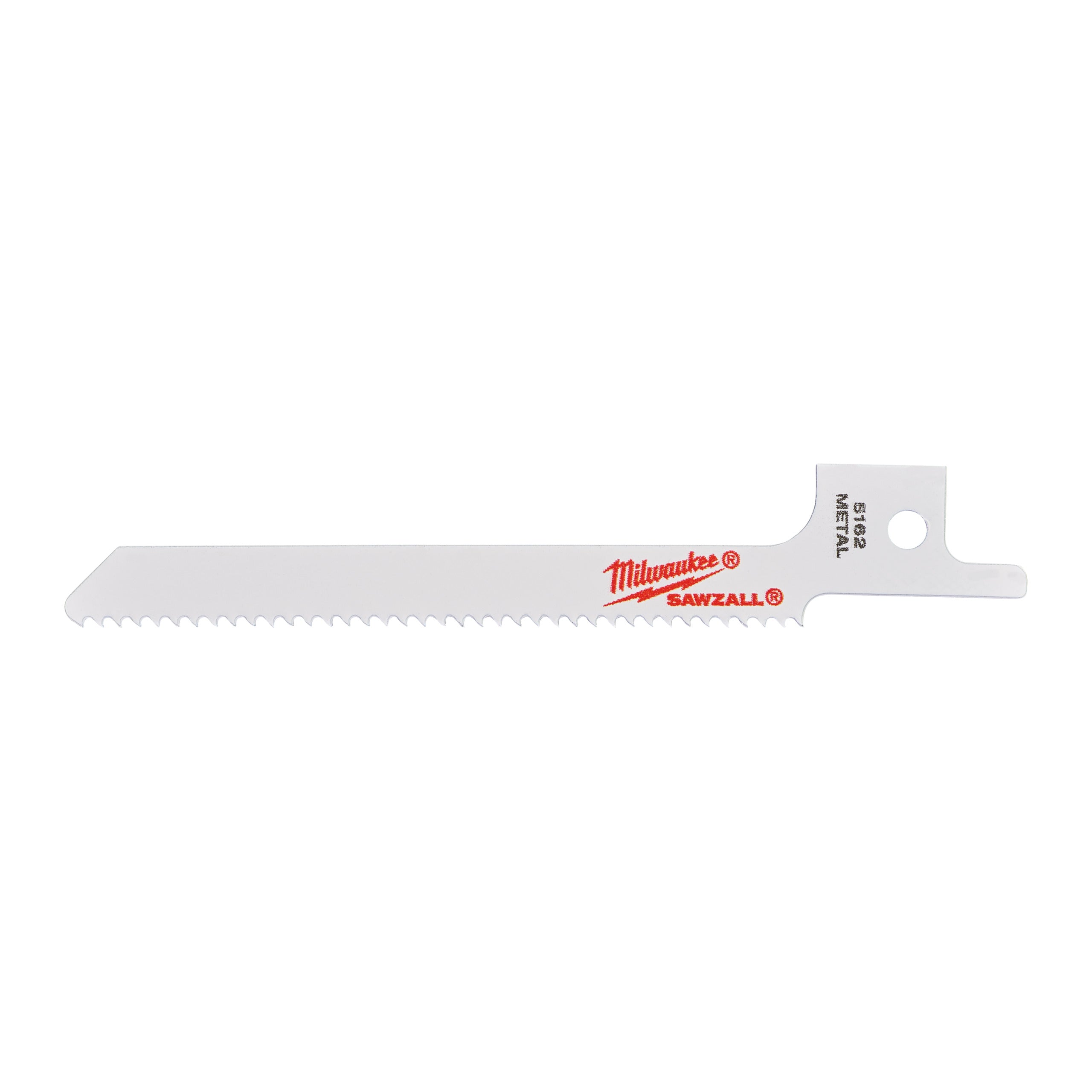 Pânză pentru fierăstrău sabie Sawzall Metal: Pânze THIN KERF Milwaukee 90mm x 14 Tpi, cod 48475162