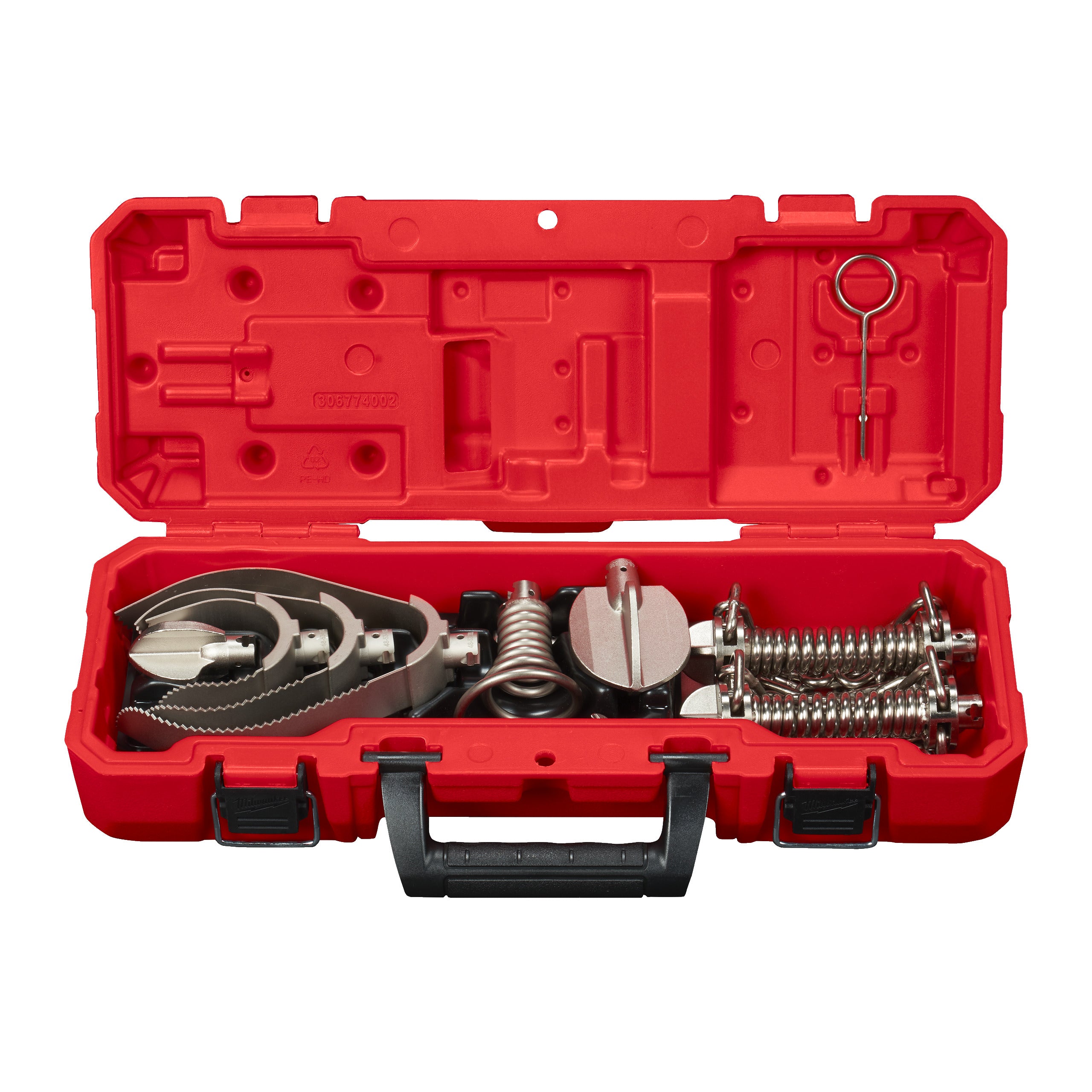 Cap pentru mașină de desfundat canalizări Capete atașament desfundare țevi Milwaukee Head Attachment Box, cod 4932471718