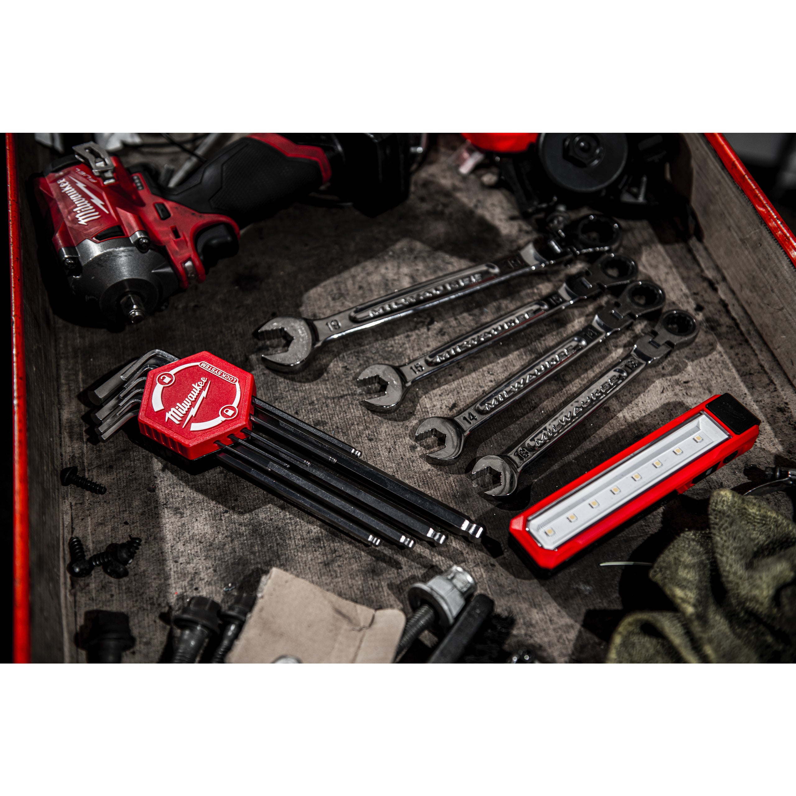 Set chei Hex și Torx Imbusuri Milwaukee Compact Hex Key - 10mm, cod 4932492408