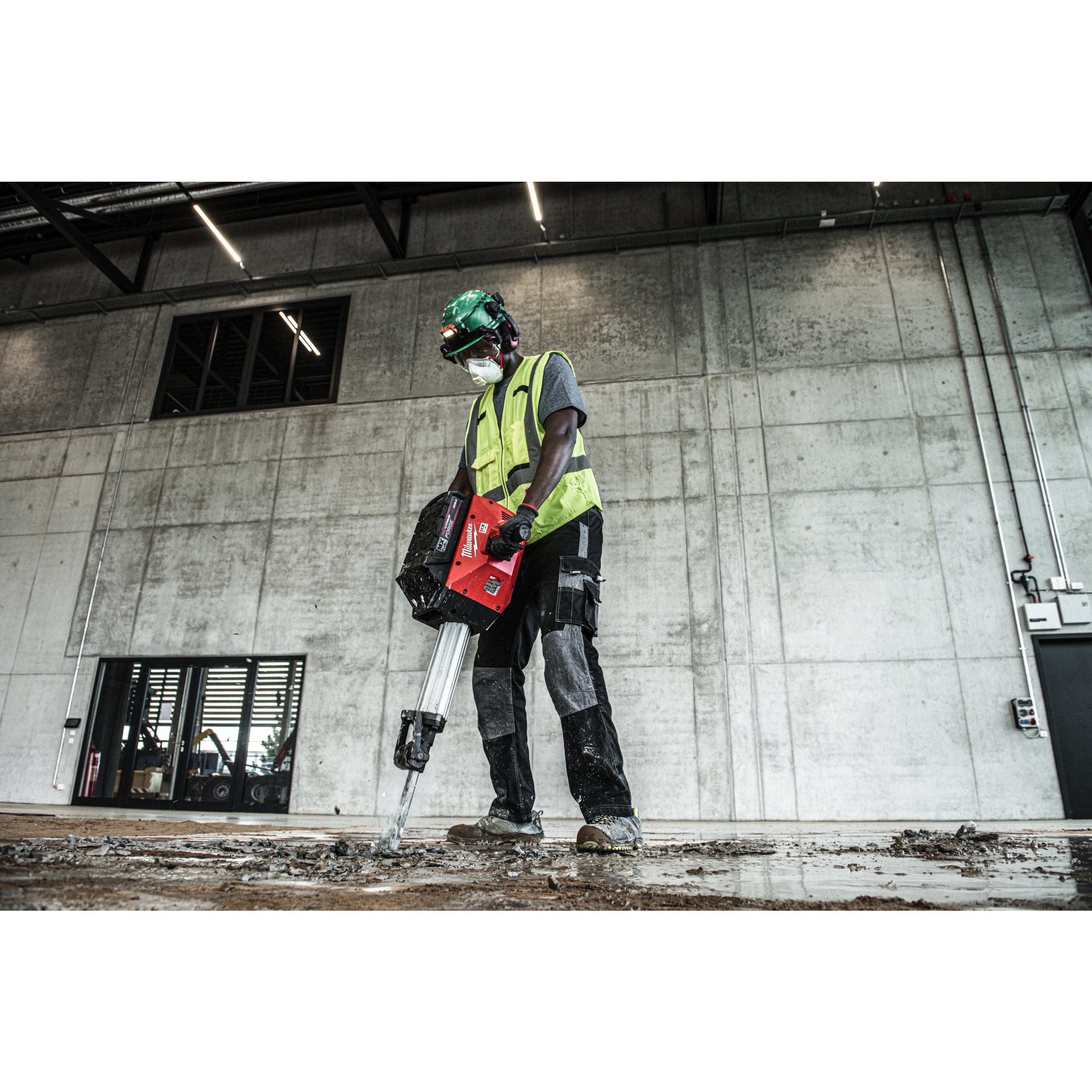 Cască de protecție BOLT™ 100 Milwaukee BOLT™ 100 Green Unvented, cod 4932479249