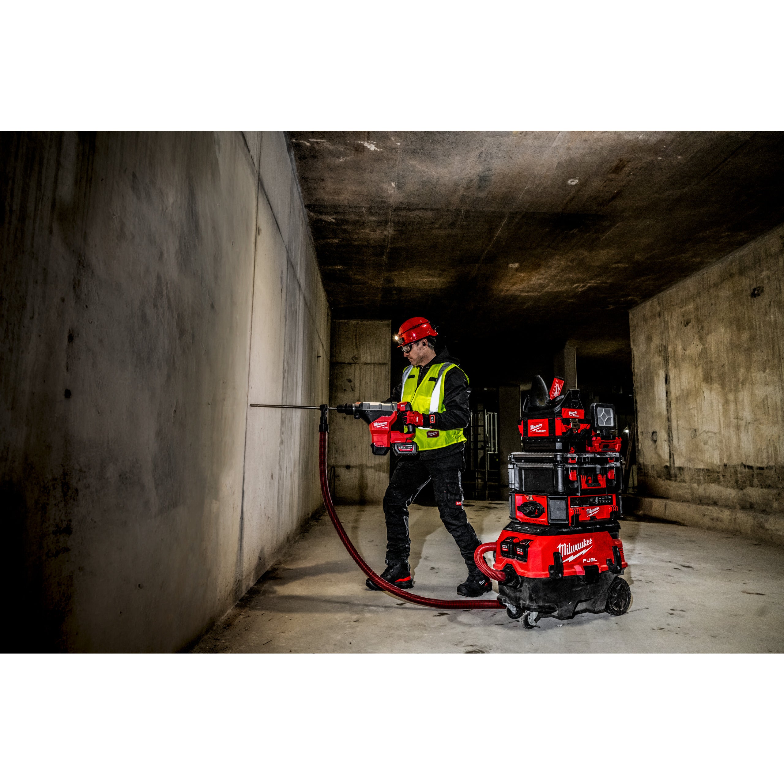 Cască de protecție BOLT™ 100 Milwaukee BOLT™ 100 Red Unvented, cod 4932479250