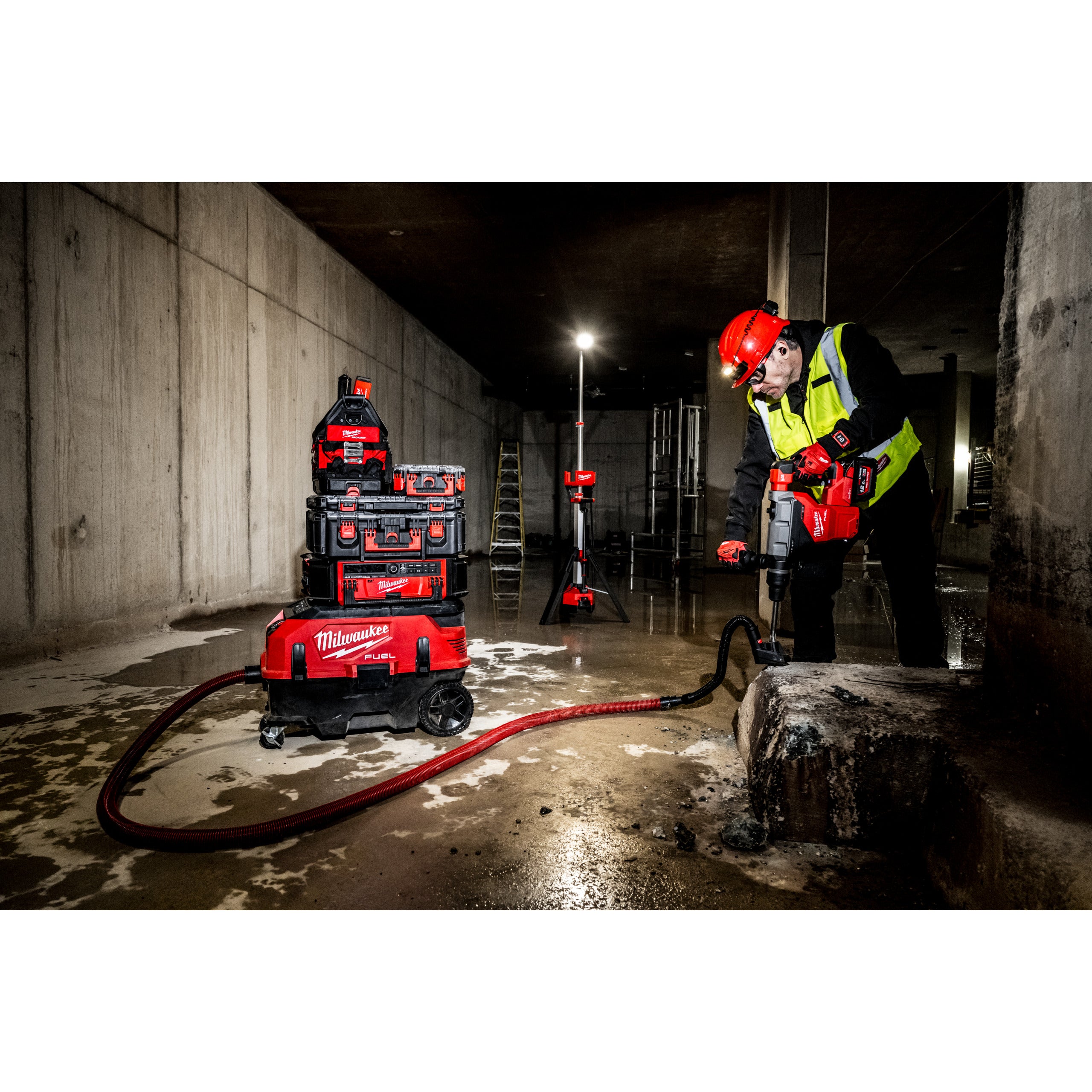 Cască de protecție BOLT™ 100 Milwaukee BOLT™ 100 Red Unvented, cod 4932479250