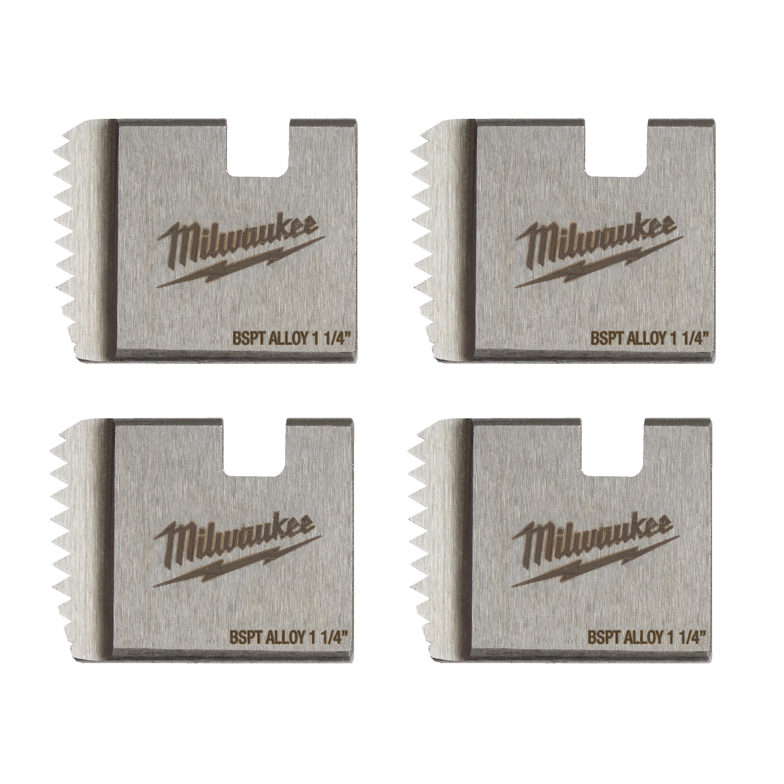 Capete de filetat țevi Milwaukee FPTD 1-1/4" BSPT Alloy, cod 4932480230