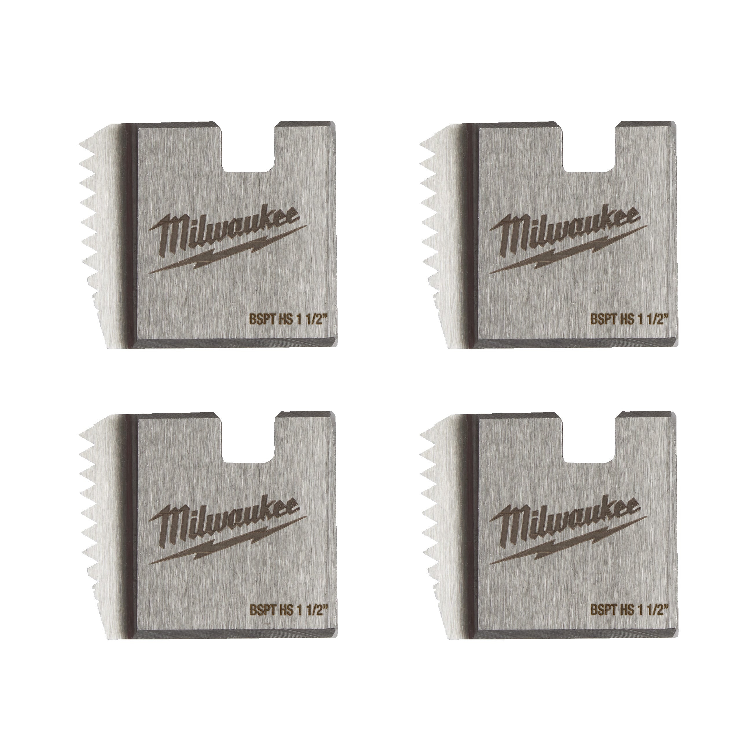 Capete de filetat țevi Milwaukee FPTD 1-1/2" BSPT HS, cod 4932480237