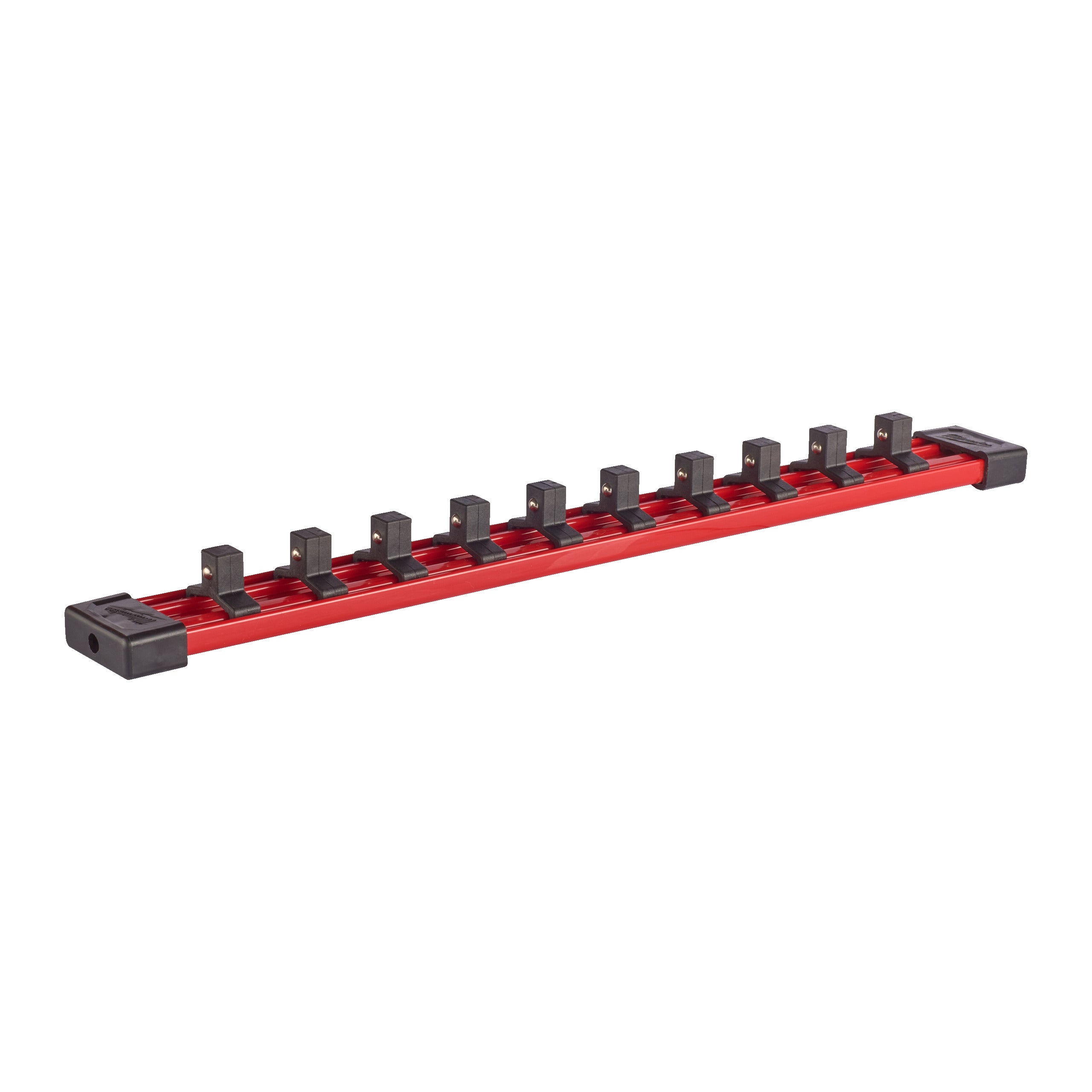 Șină și cleme pentru cheile tubulare de impact Milwaukee 3/8" impact socket rail 350 mm, cod 4932480446