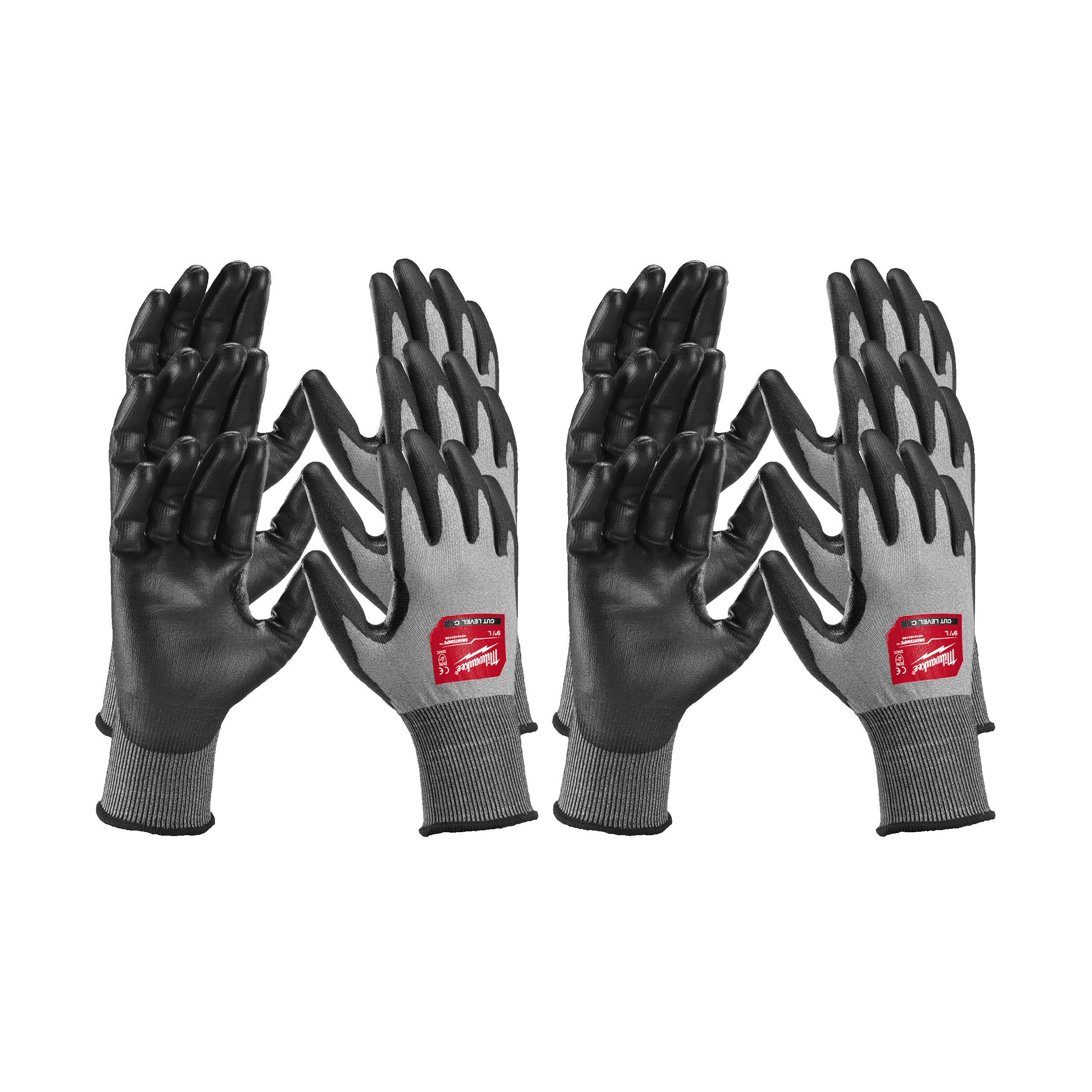 Mănuși de protecție cu înaltă dexteritate - nivel de tăiere C Milwaukee Pack Hi-Dex Cut C Gloves - 9/L, cod 4932480513