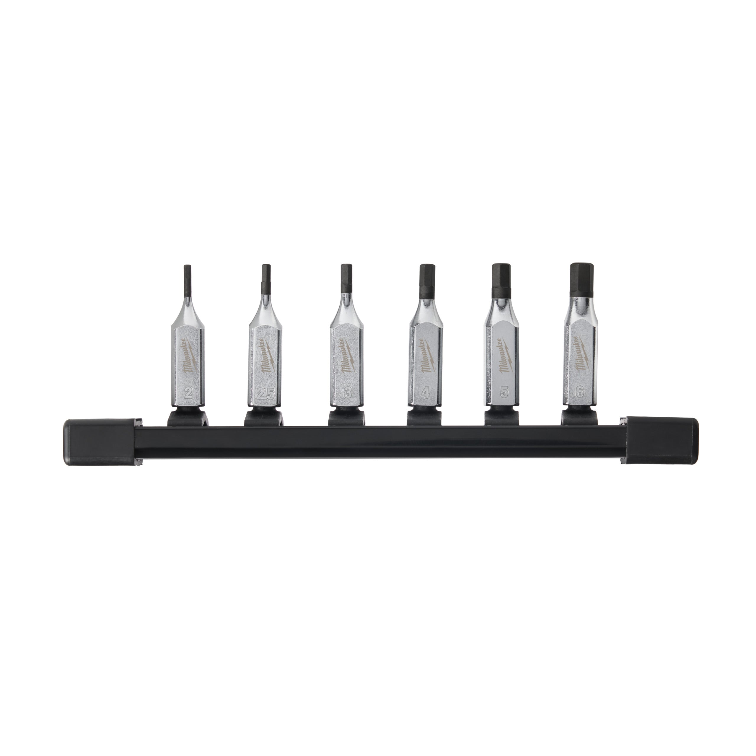 Set cap cheie tubulară cu bit Hex ¼″, sistem metric Milwaukee 1/4" Drive Metric Hex Bit Socket Set, cod 4932480566