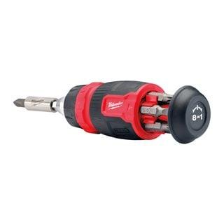 Șurubelniță compactă cu clichet Milwaukee 8-in-1, 4932480581 - BIG STORE (Dynamic Tools SRL)