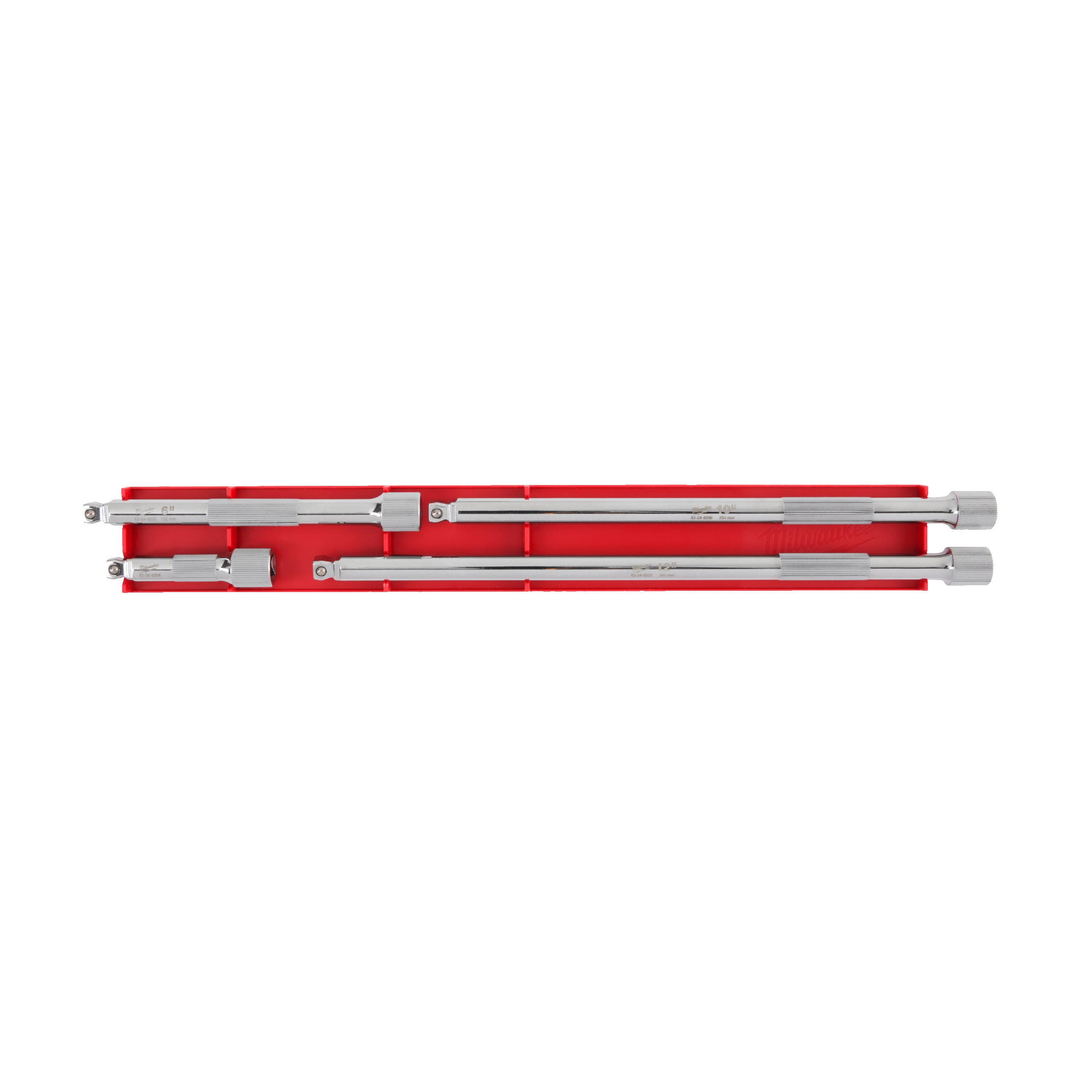 Set prelungitor cheie ¼″ Milwaukee 1/4" Drive Wobble Extension Set, cod 4932480640