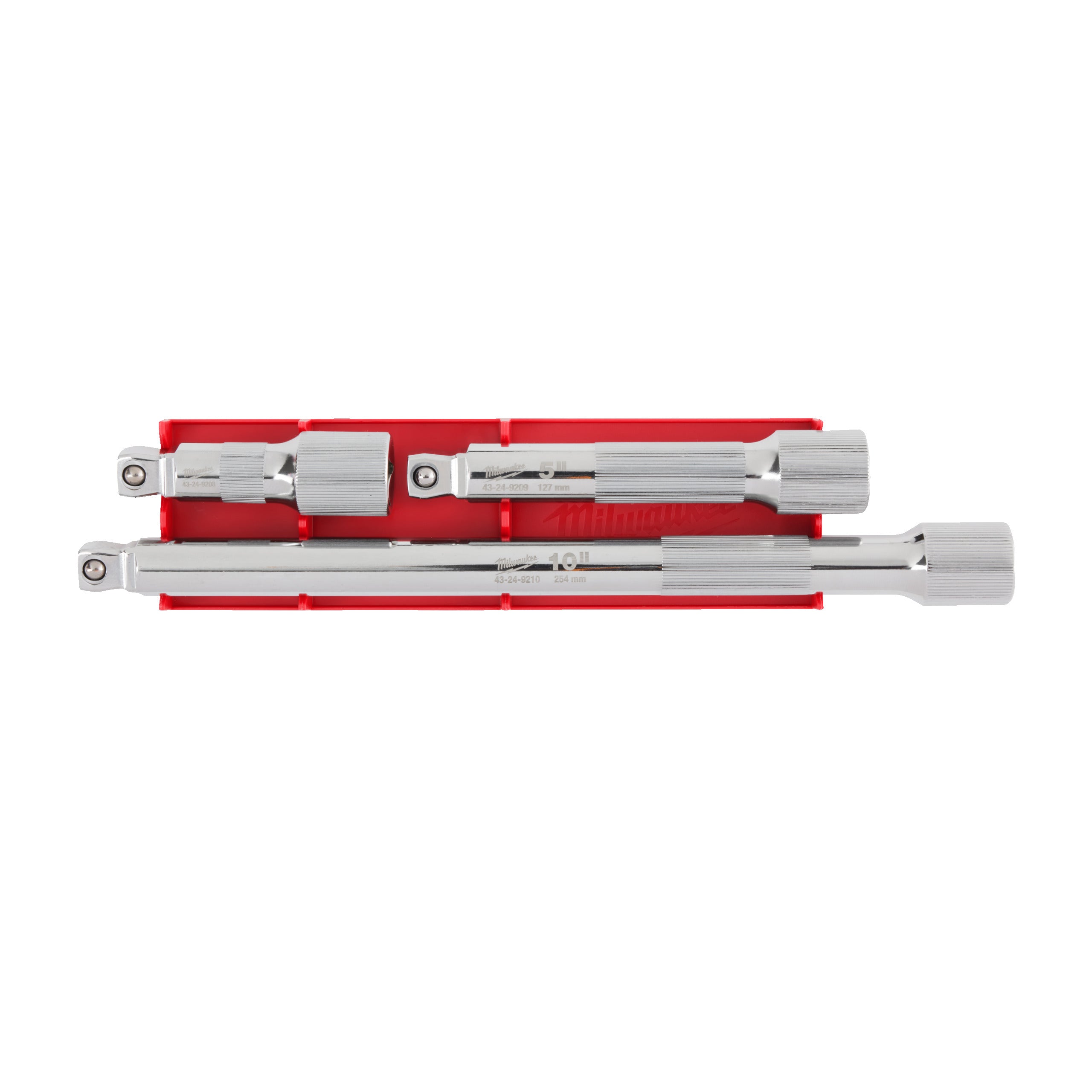 Set prelungitor cheie ½″ Milwaukee 1/2" Drive Wobble Extension Set, cod 4932480642