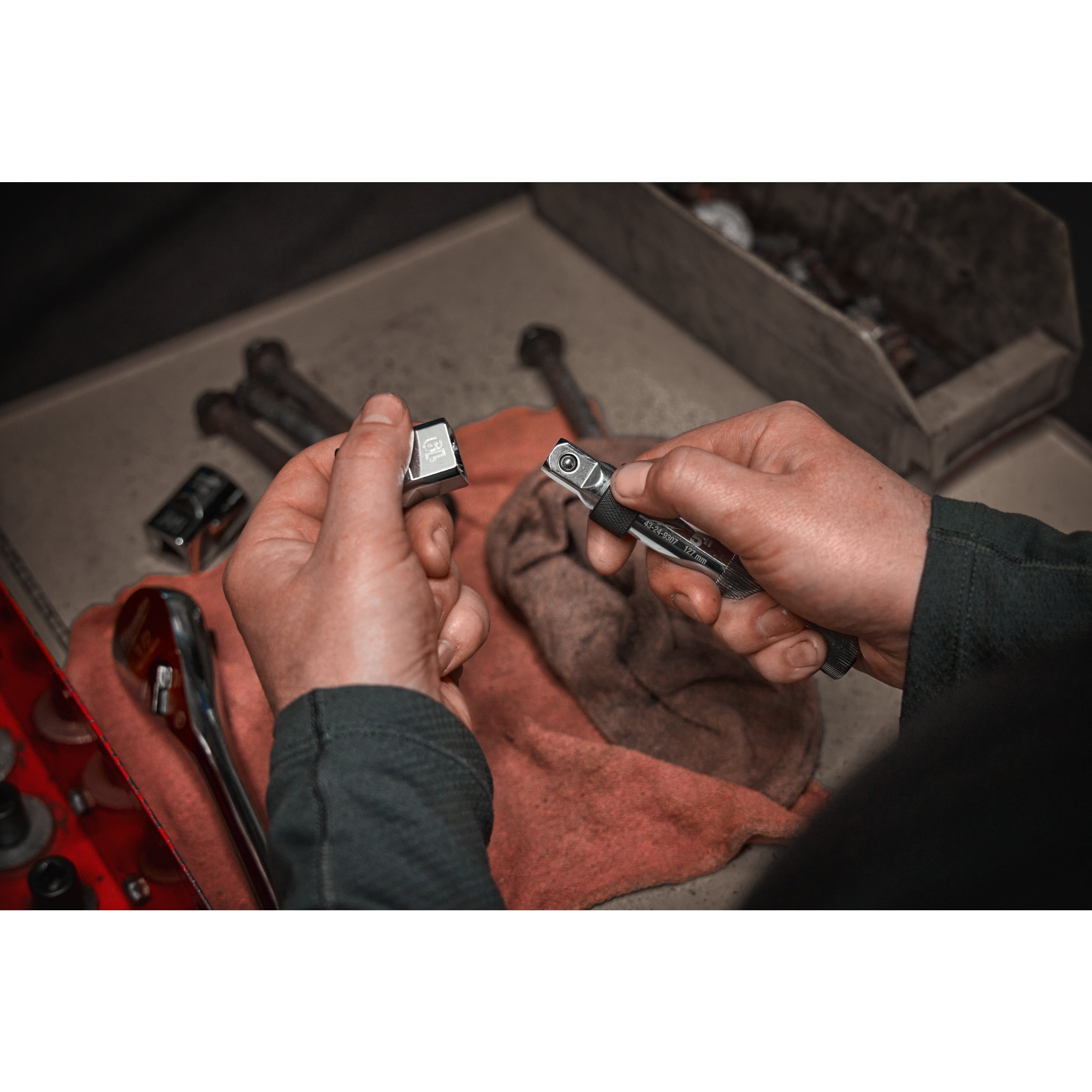 Set prelungitoare ½″ cu blocare Milwaukee 1/2" Drive Locking Extension Set, cod 4932480645