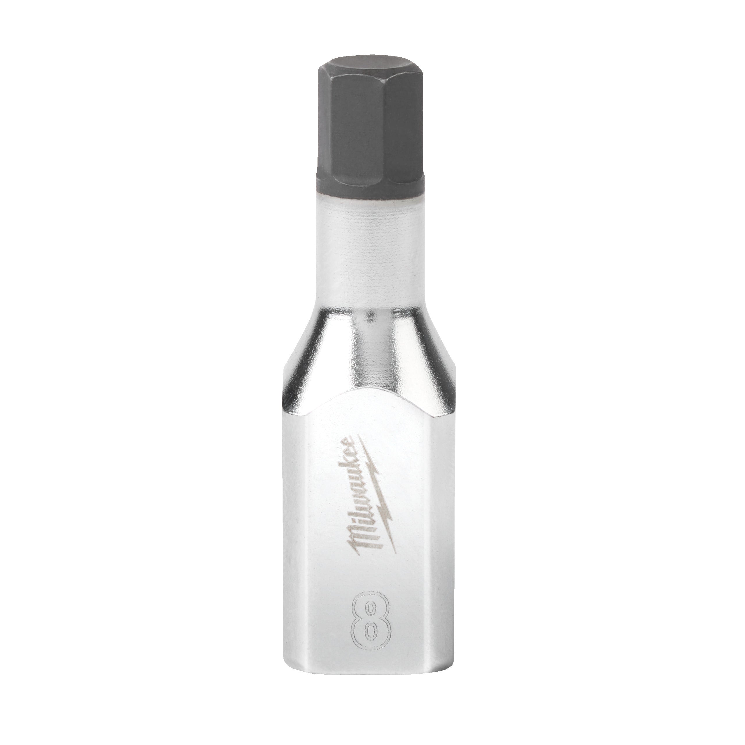 Cap cheie tubulară cu bit ⅜″ Hex Milwaukee 3/8" Drive 8 mm Hex Bit Socket, cod 4932480835