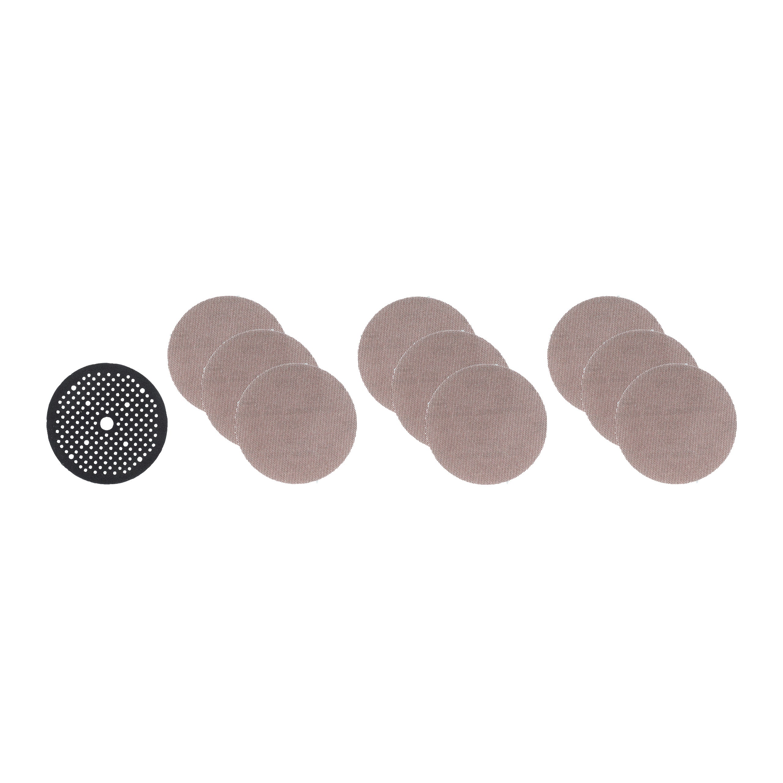 Discuri de șlefuit tip plasă Power Grid Mesh HL Milwaukee Mesh & Pad Saver 125 mm H&L Set 1 - 10 pcs, cod 4932492293