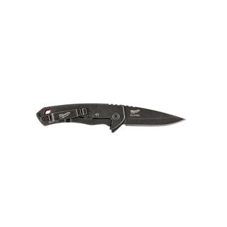 Cuțit utilitar pliabil Milwaukee HARDLINE™ cu lamă netedă, 64 mm, cod 4932492452 - BIG STORE (Dynamic Tools SRL)