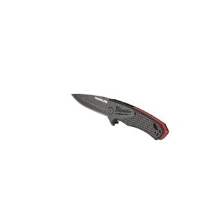 Cuțit utilitar pliabil Milwaukee HARDLINE™ cu lamă netedă, 64 mm, cod 4932492452 - BIG STORE (Dynamic Tools SRL)