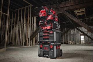 Set PACKOUT 2+1 cu sertare, Milwaukee, cod 4932493190 - BIG STORE (Dynamic Tools SRL)