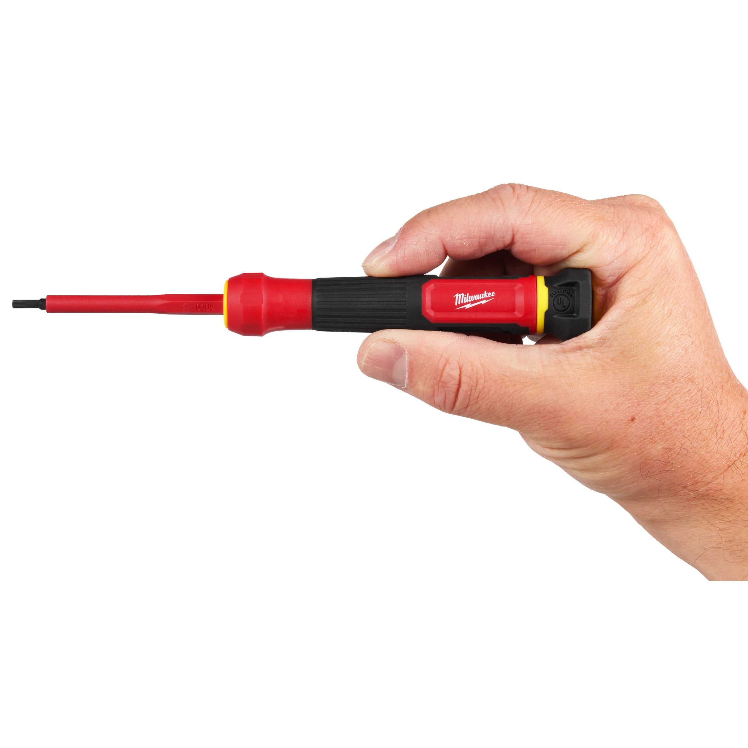 Șurubelnițe de precizie izolate multi-bit Milwaukee Insulated 8 in 1 Precision Multi-Bit Screwdriver Set, cod 4932493659