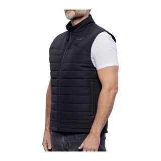 Vestă încălzită tip puffer Milwaukee M12 HPVBL3-0, HEXON HEAT TECHNOLOGY™, neagră