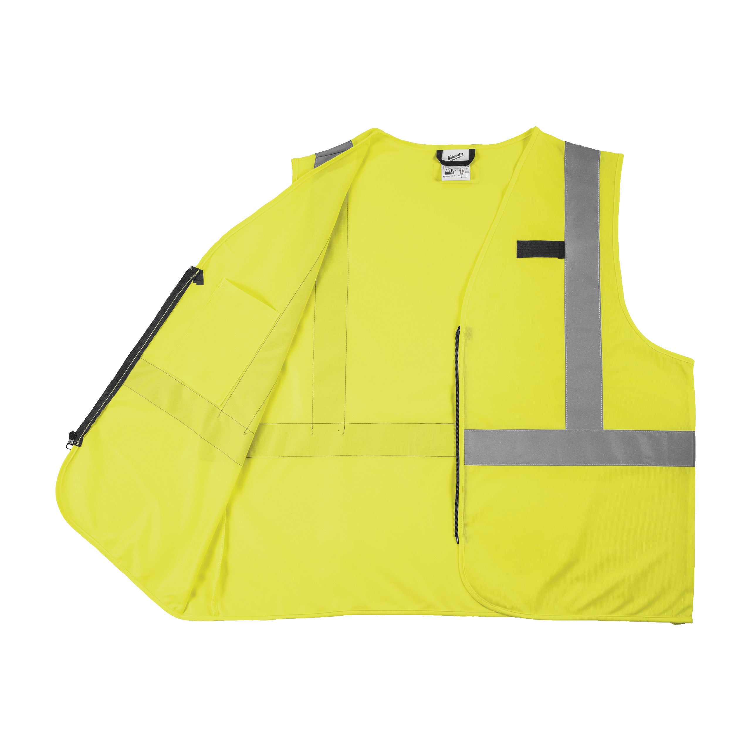 Vestă de înaltă vizibilitate Milwaukee Contractor High-Visibility Vest Yellow L/XL, cod 4932493995