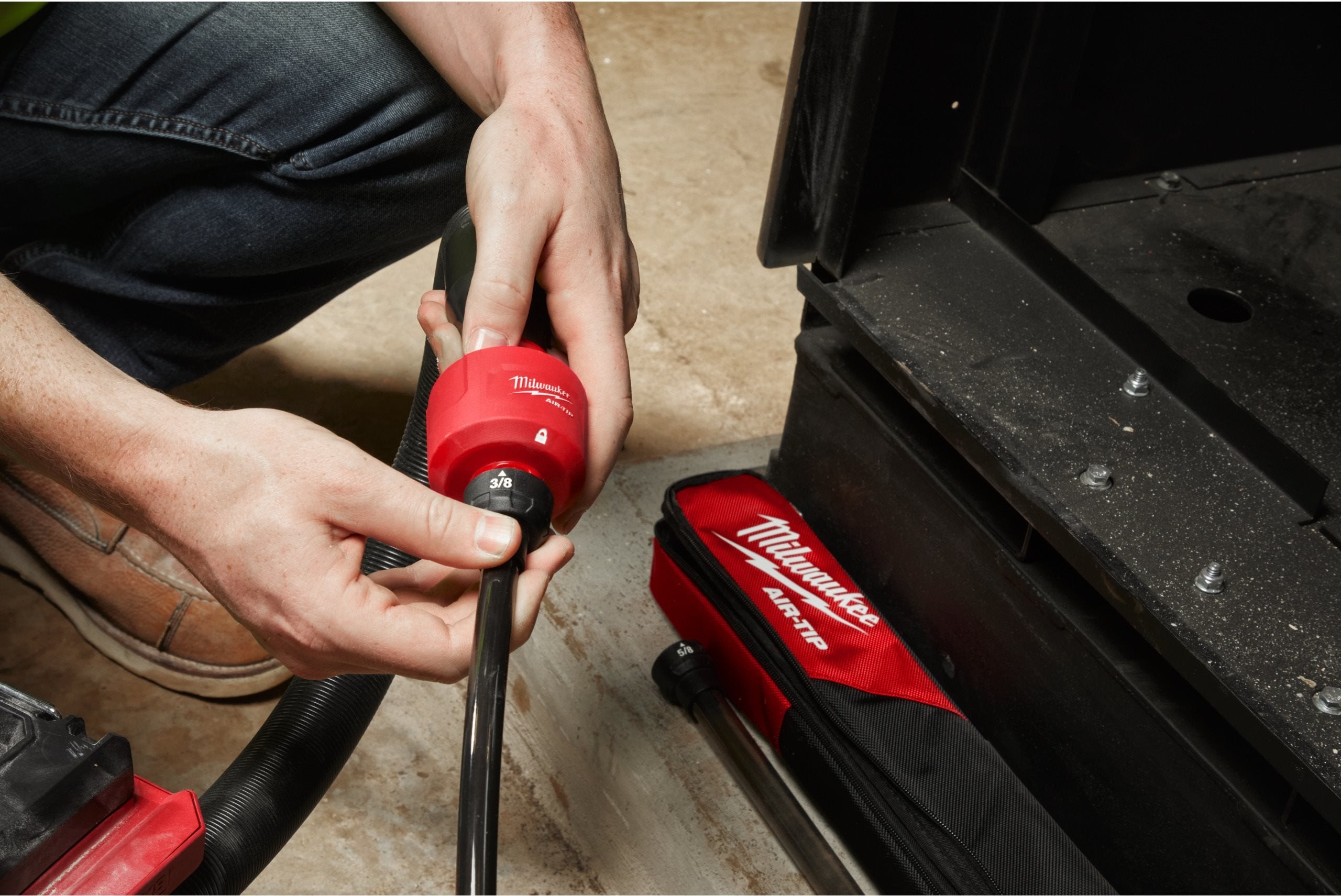 Set micro-furtunuri flexibile Milwaukee AIR-TIP™, cod 4932498013