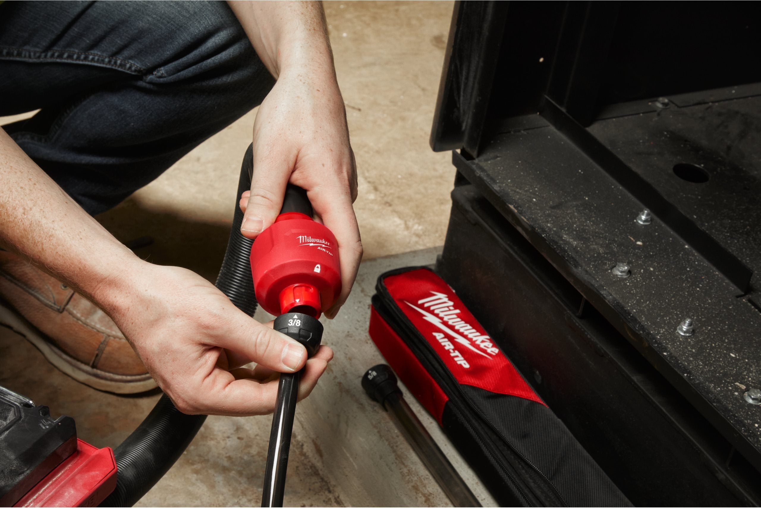 Set micro-furtunuri flexibile Milwaukee AIR-TIP™, cod 4932498013