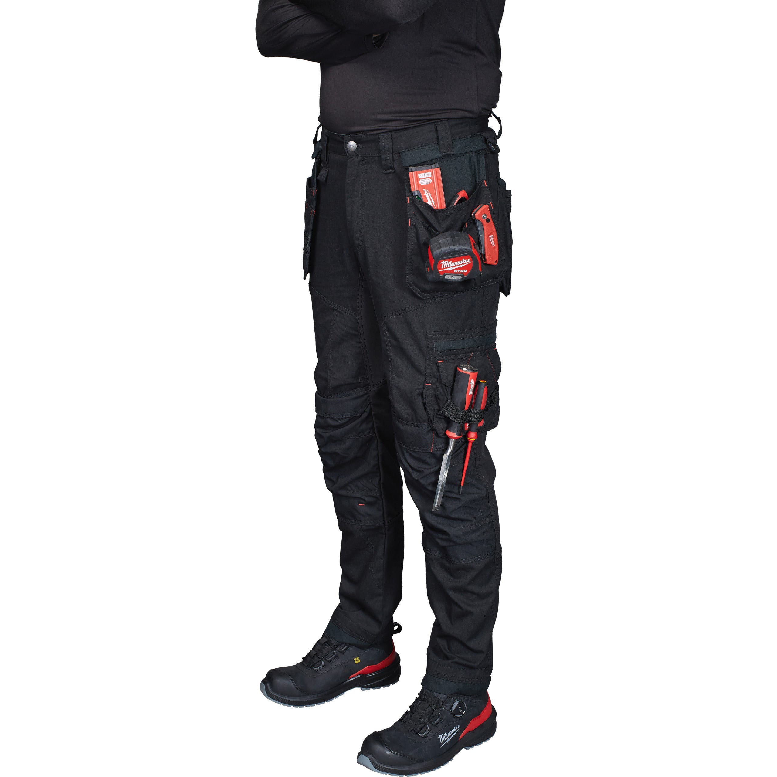Pantaloni de lucru FREEFLEX™, negri Milwaukee WP BL 44, cod 4932498190