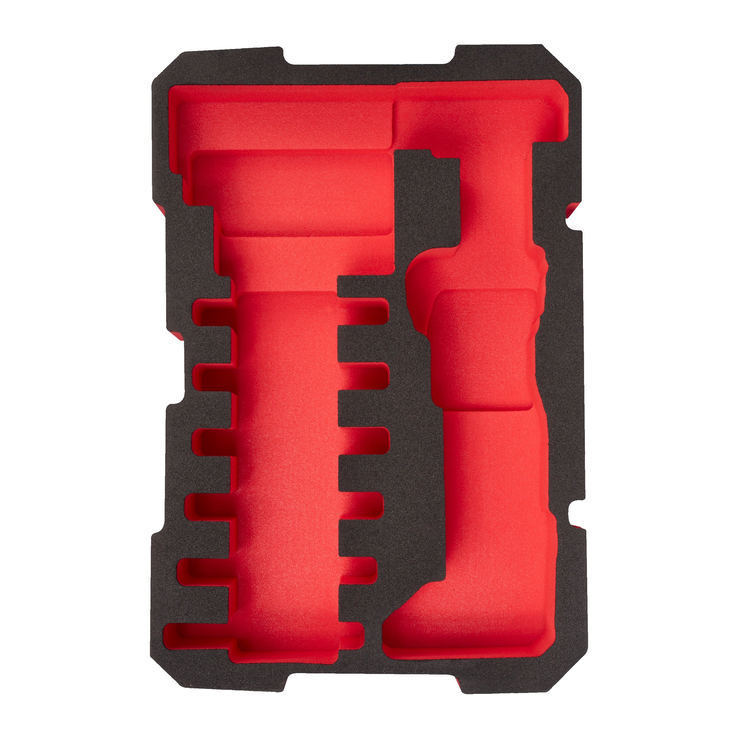 Inserție din spumă PACKOUT™ goală Milwaukee Empty M18 BLHPT/ONEBLHPT Presstool Packout Foam Insert, cod 4932498247