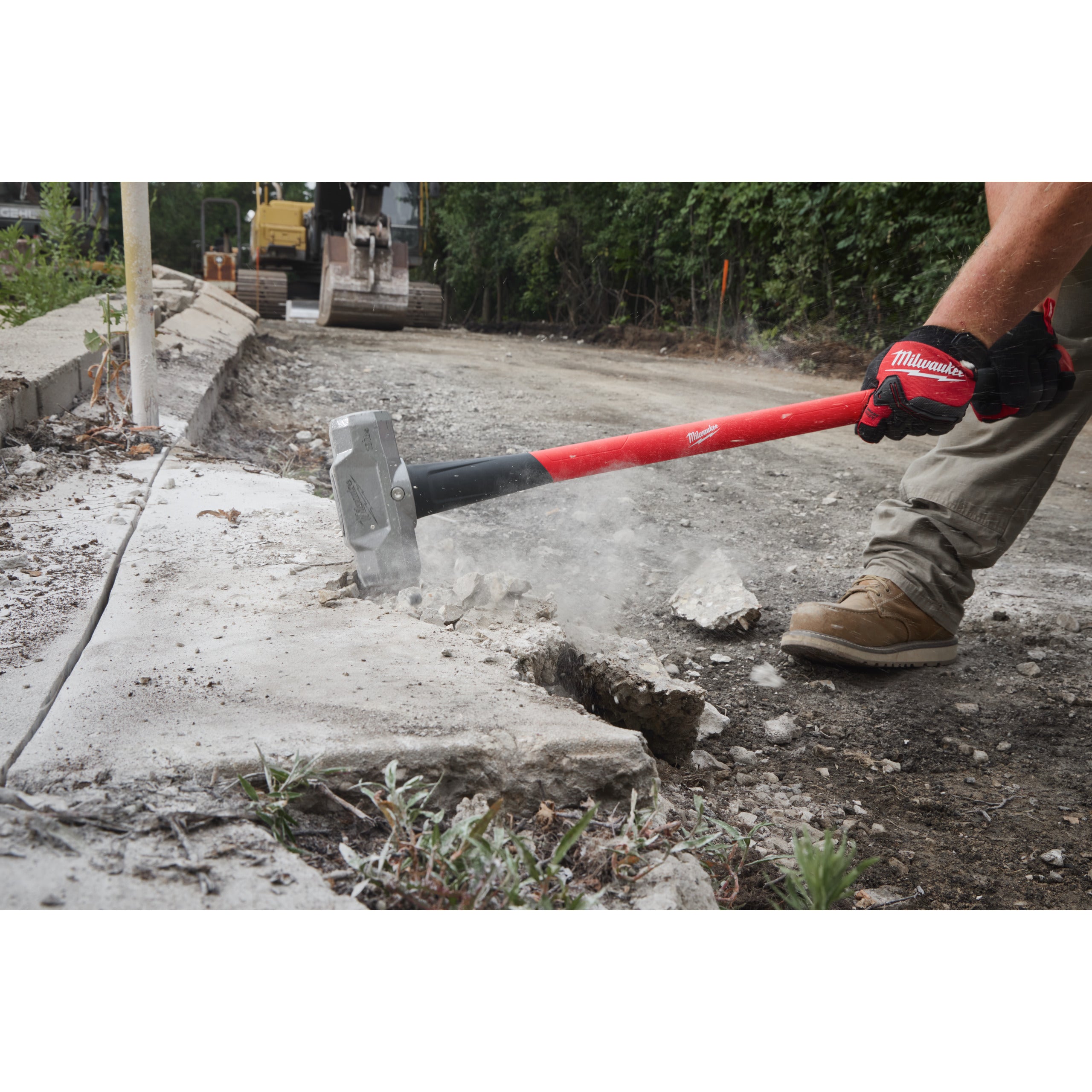 Ciocane fibră de sticlă Milwaukee Fiberglass Sledge Hammer 1.81 kg / 4 lbs, cod 4932498307