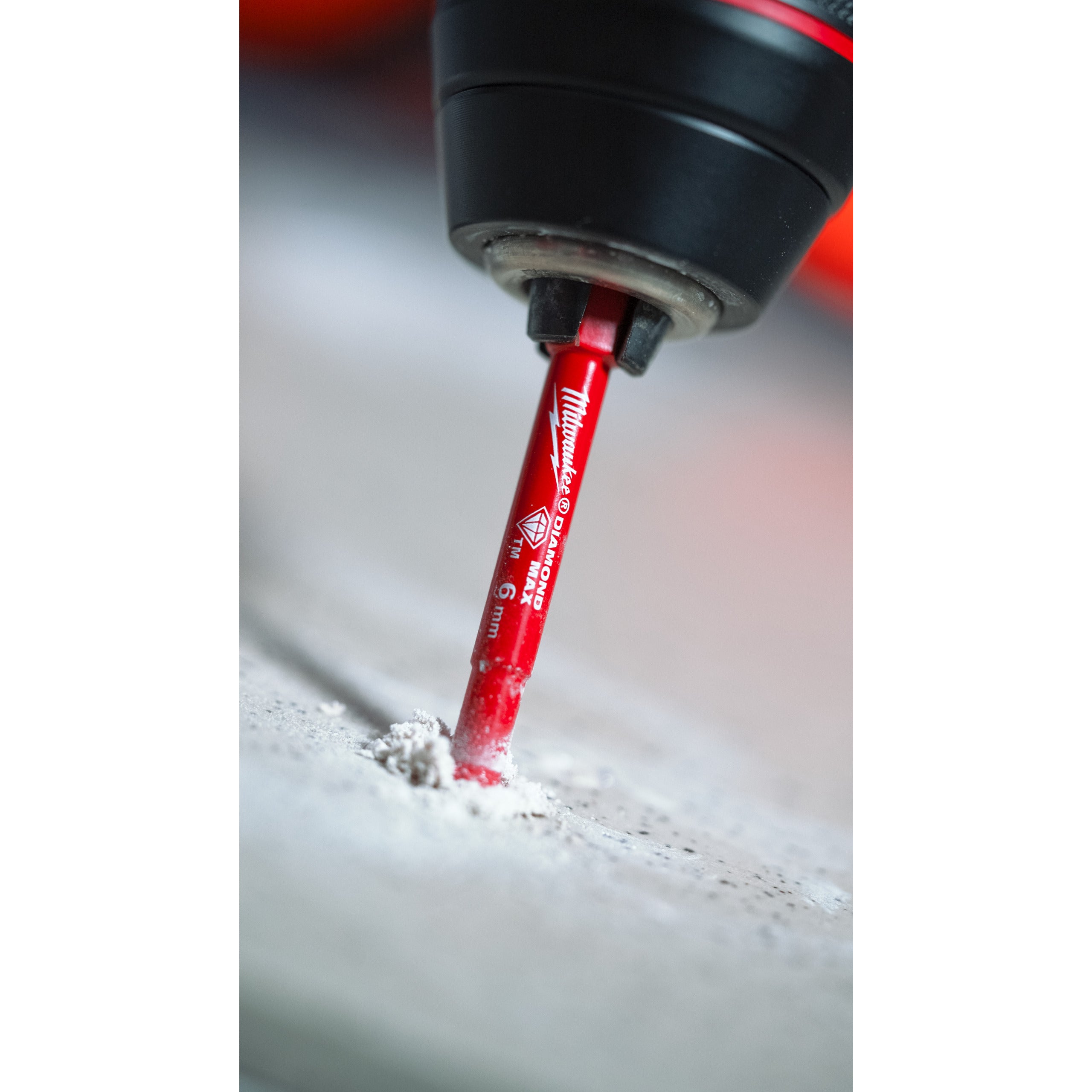 Carotă diamantată Burghie DIAMOND MAX™ ¼″ pentru găurire umedă Milwaukee 5 mm ¼" Hex, cod 4932498341