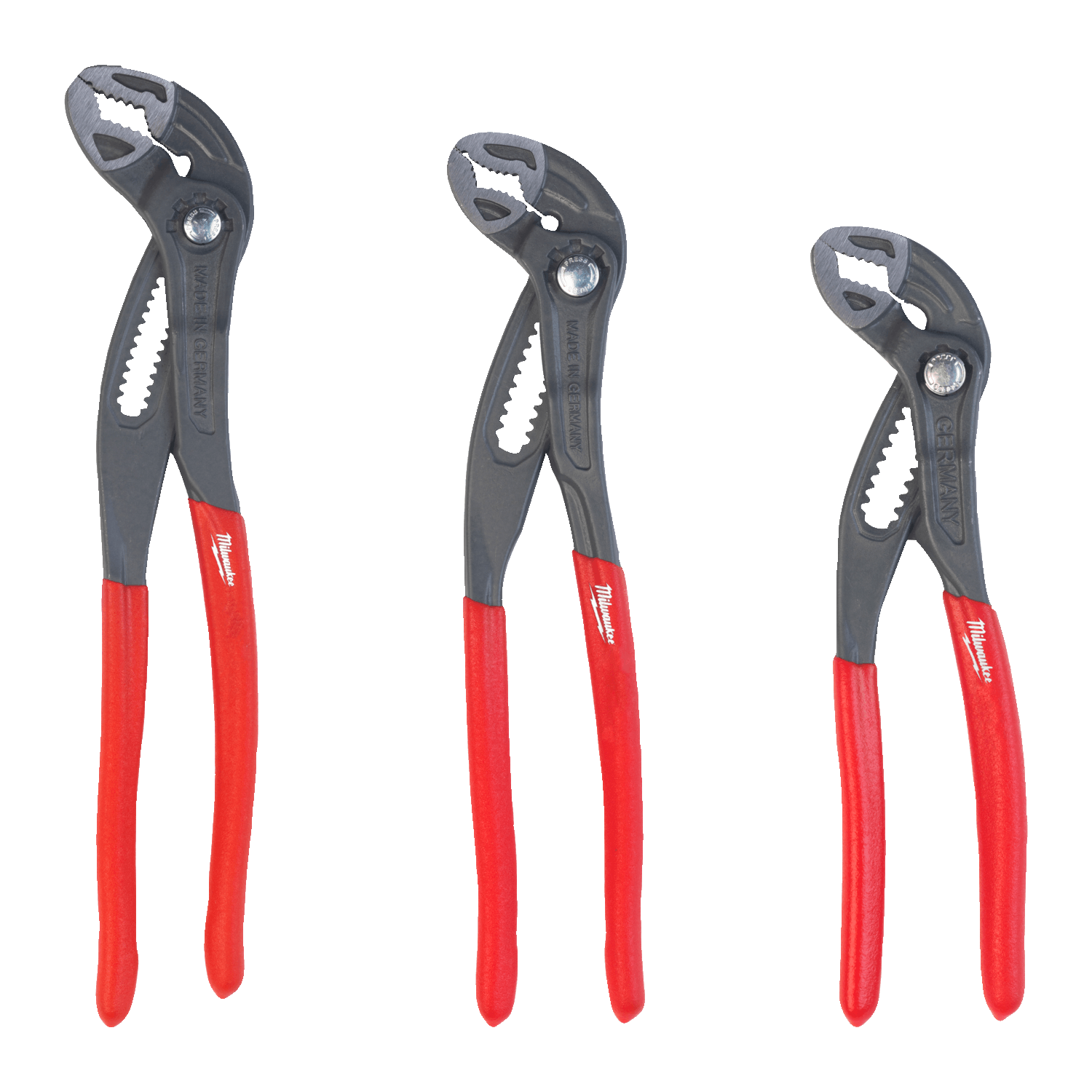 Set 3 clești pentru pompa de apă, Milwaukee, cod 4932498543 - BIG STORE (Dynamic Tools SRL)