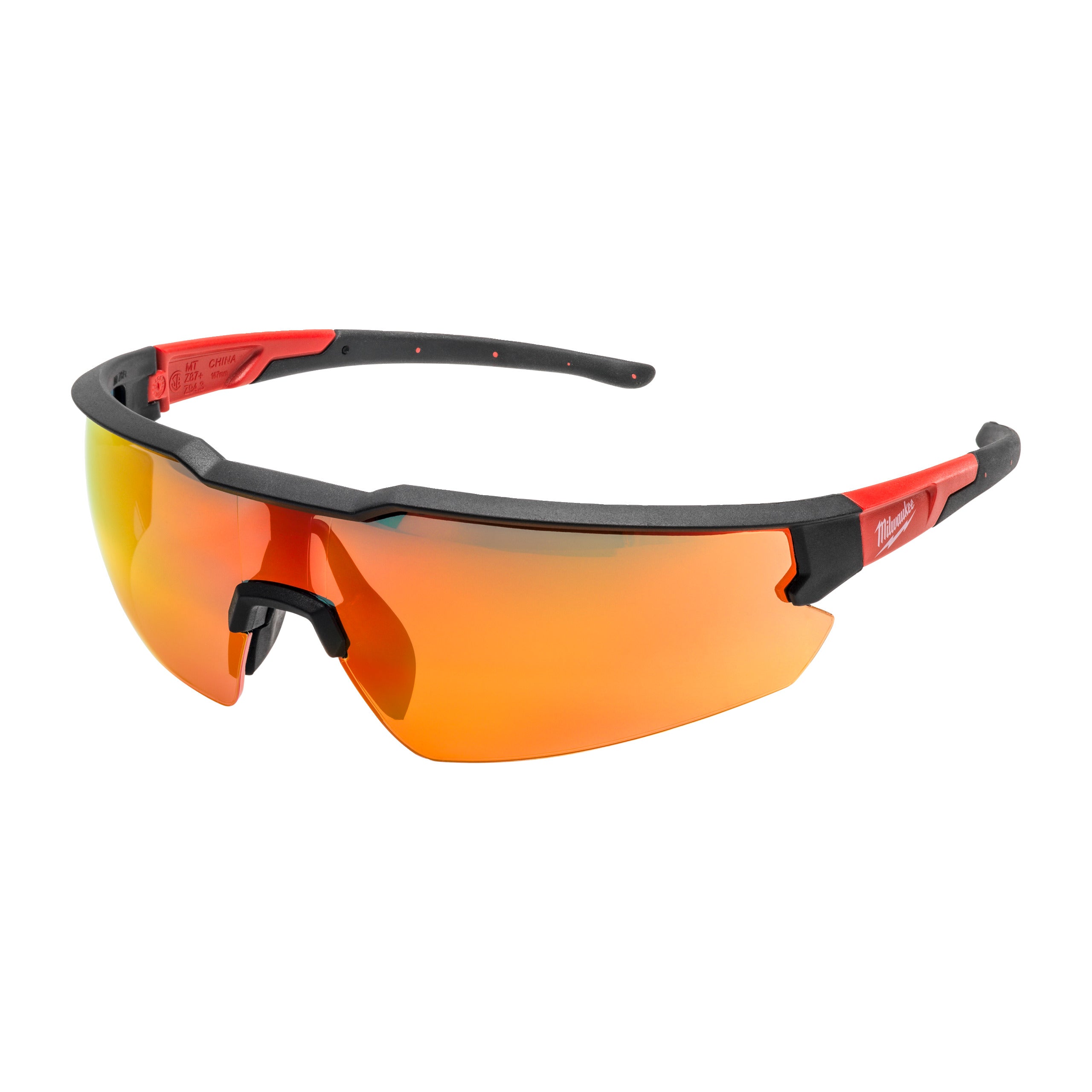 Ochelari de protecție - anti-zgâriere Milwaukee Enhanced Safety Glasses Red Mirror AF, cod 4932498548