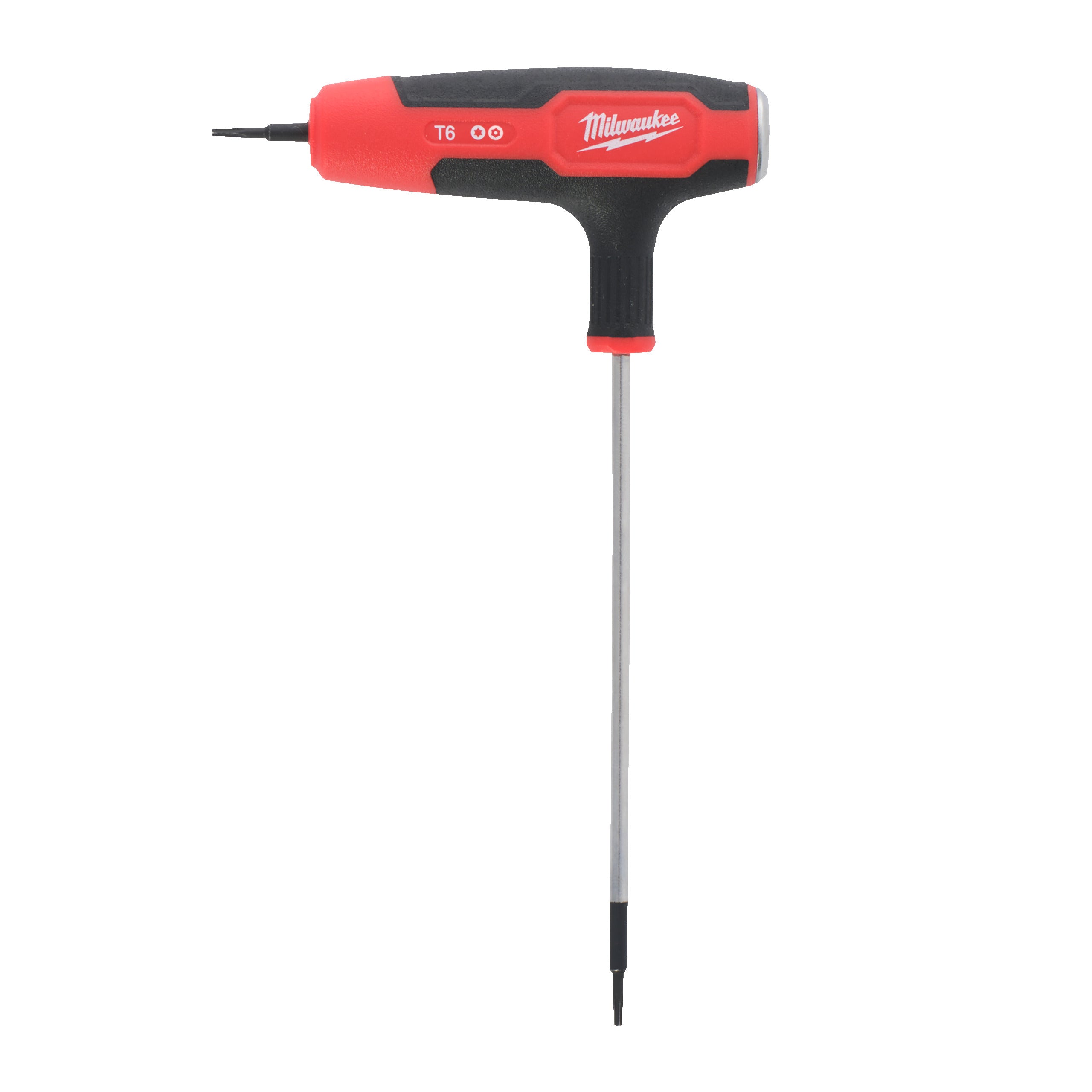 Set chei Hex și Torx Cheie cu mâner în T, Torx Milwaukee T6 Torx Key Wrench with Comfort Grip, cod 4932498691