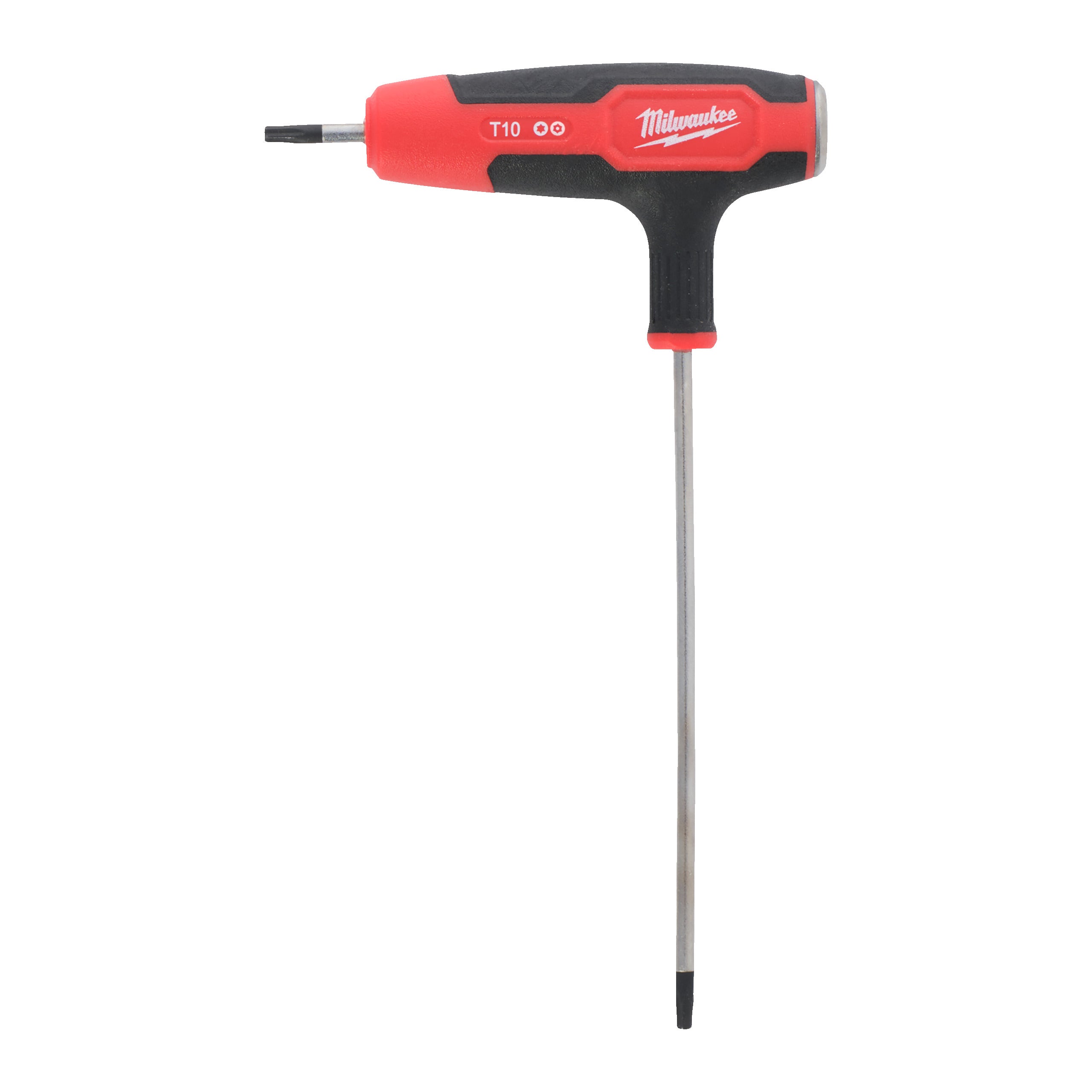 Set chei Hex și Torx Cheie cu mâner în T, Torx Milwaukee T10 Torx Key Wrench with Comfort Grip, cod 4932498695