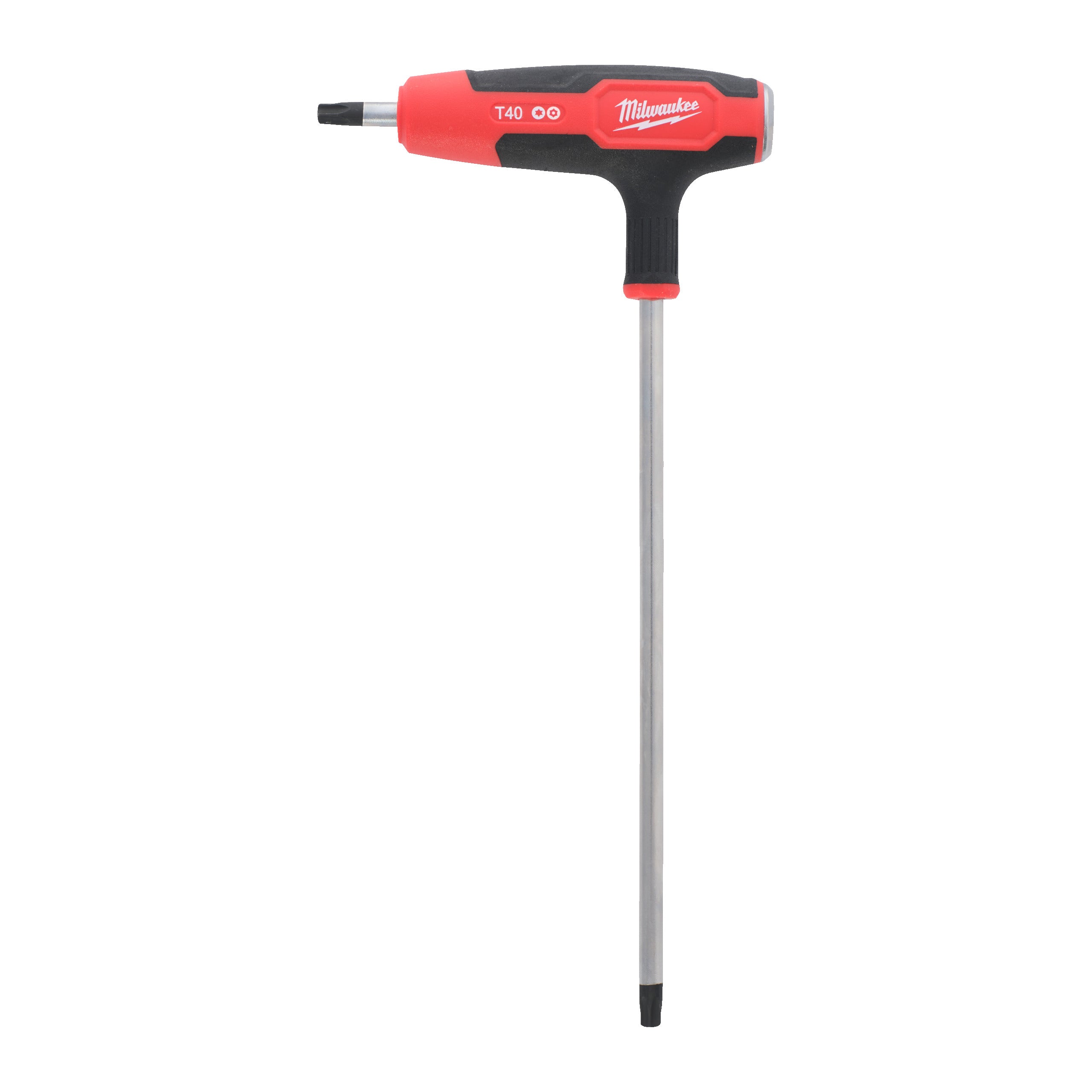Set chei Hex și Torx Cheie cu mâner în T, Torx Milwaukee T40 Torx Key Wrench with Comfort Grip, cod 4932498701