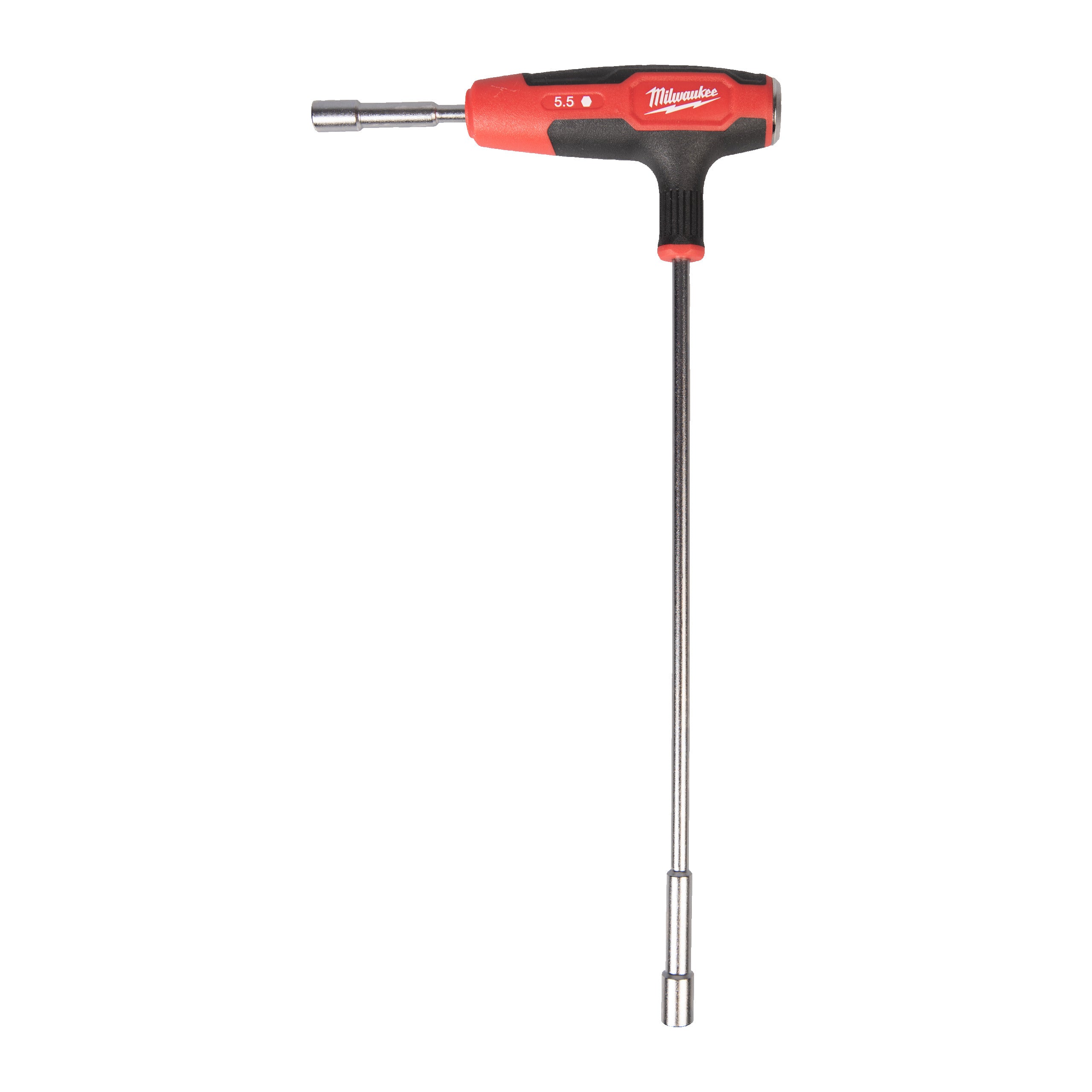 Șurubelniță Cheie tubulară cu mâner în T Milwaukee 5.5mm Nut driver with T-handle Grip, cod 4932498706