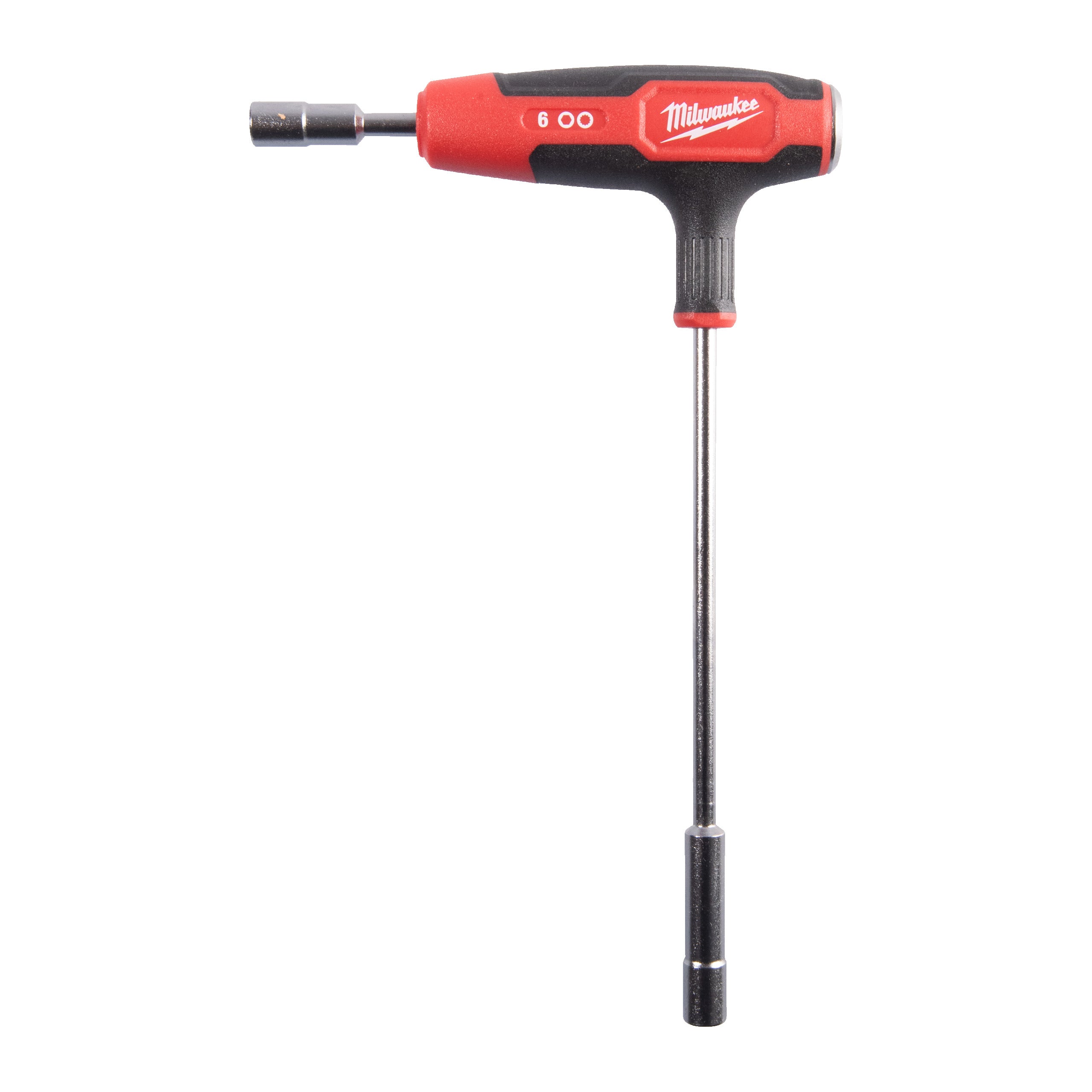 Șurubelniță Cheie tubulară cu mâner în T Milwaukee 6mm Nut driver with T-handle Grip, cod 4932498707