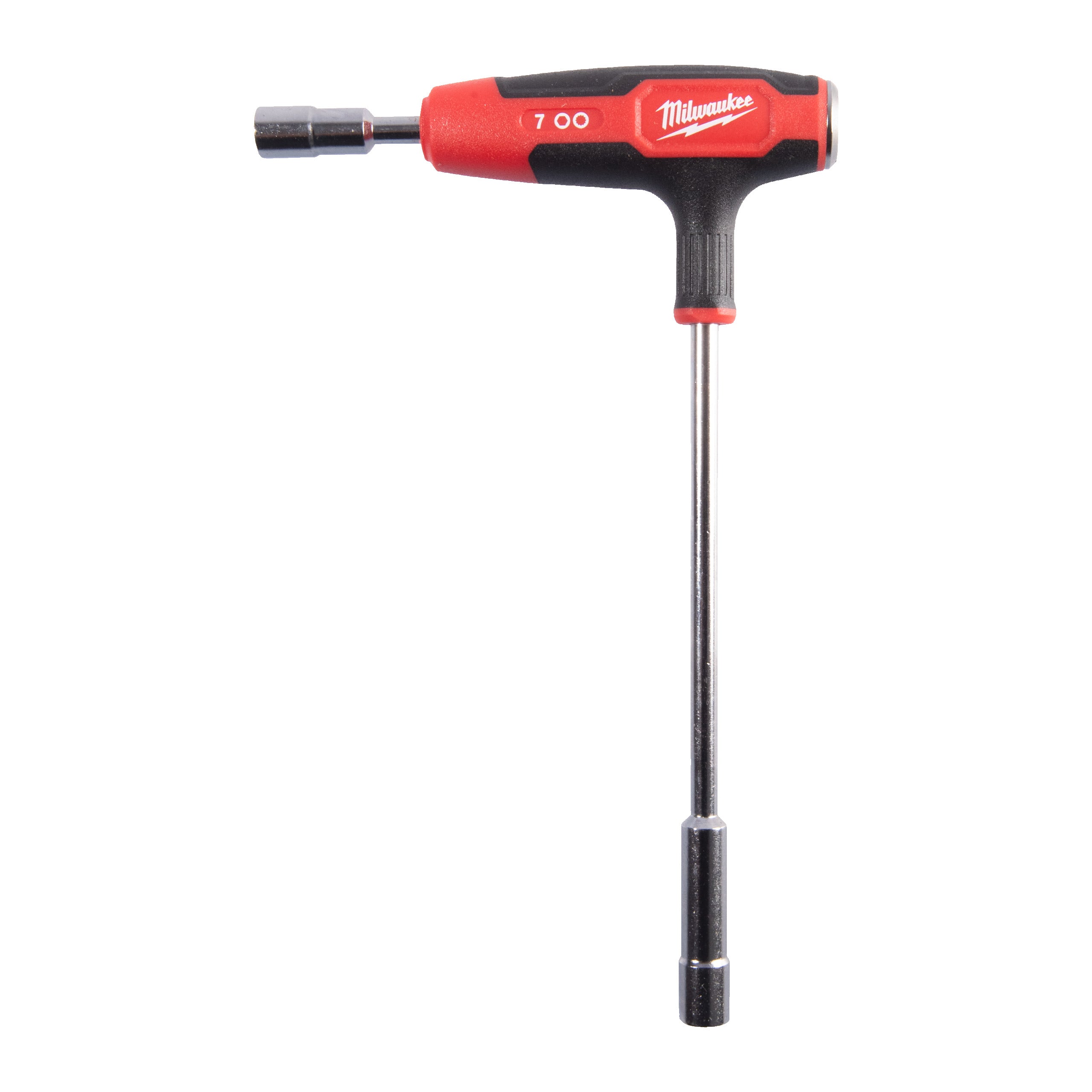 Șurubelniță Cheie tubulară cu mâner în T Milwaukee 7mm Nut driver with T-handle Grip, cod 4932498708