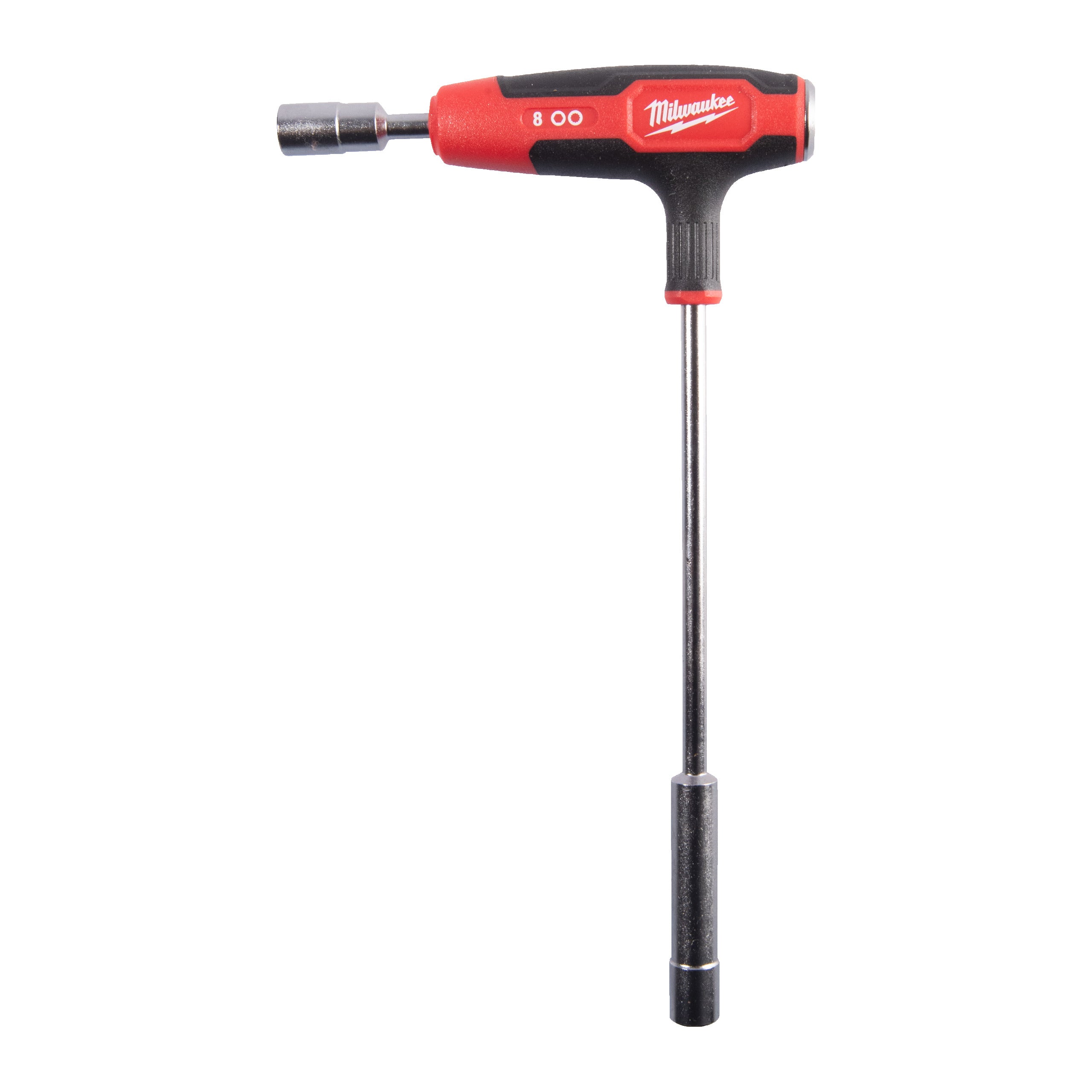 Șurubelniță Cheie tubulară cu mâner în T Milwaukee 8mm Nut driver with T-handle Grip, cod 4932498709